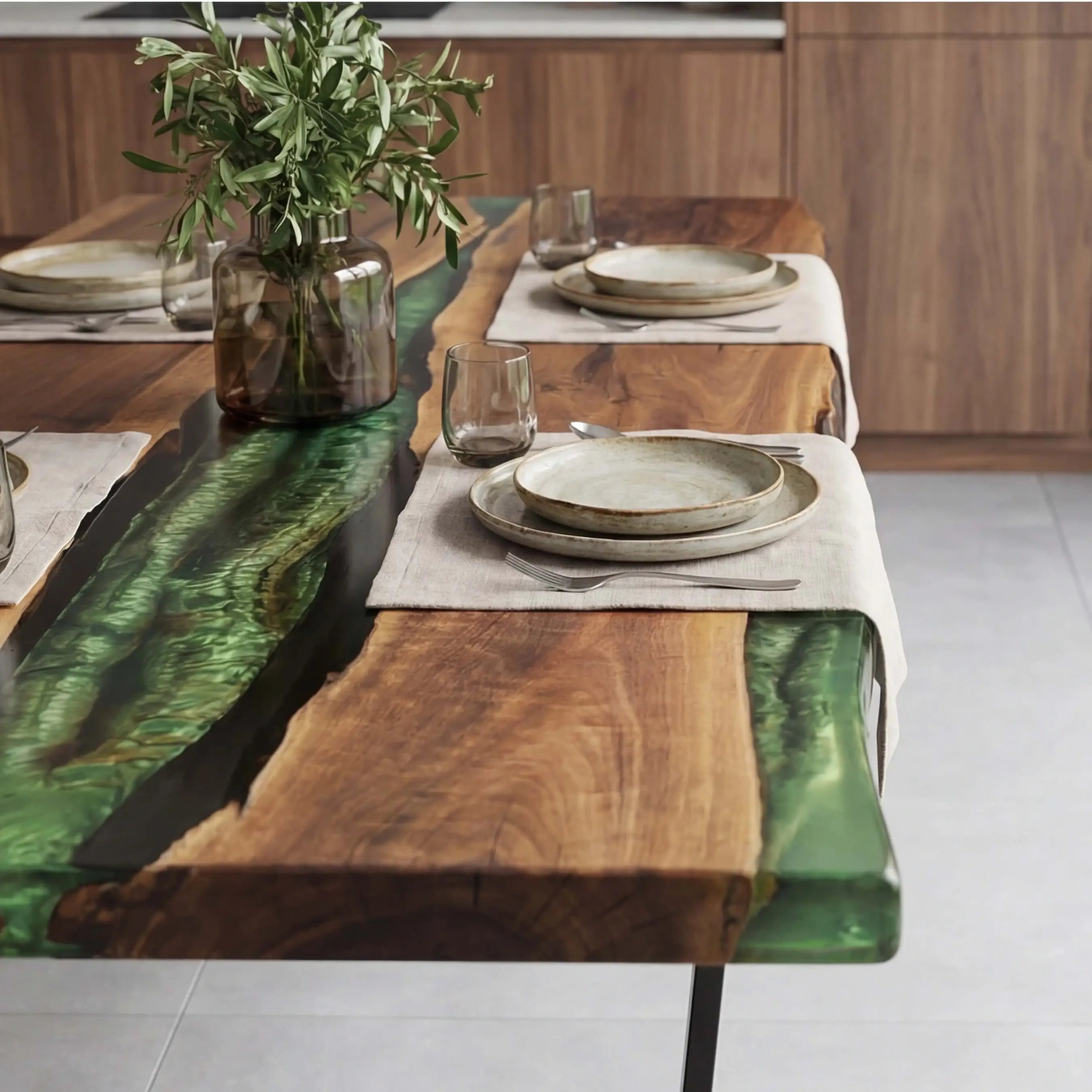 Custom-Black-Walnut-Epoxy-Resin-River-Table-Green-Resin-ARX-54-22