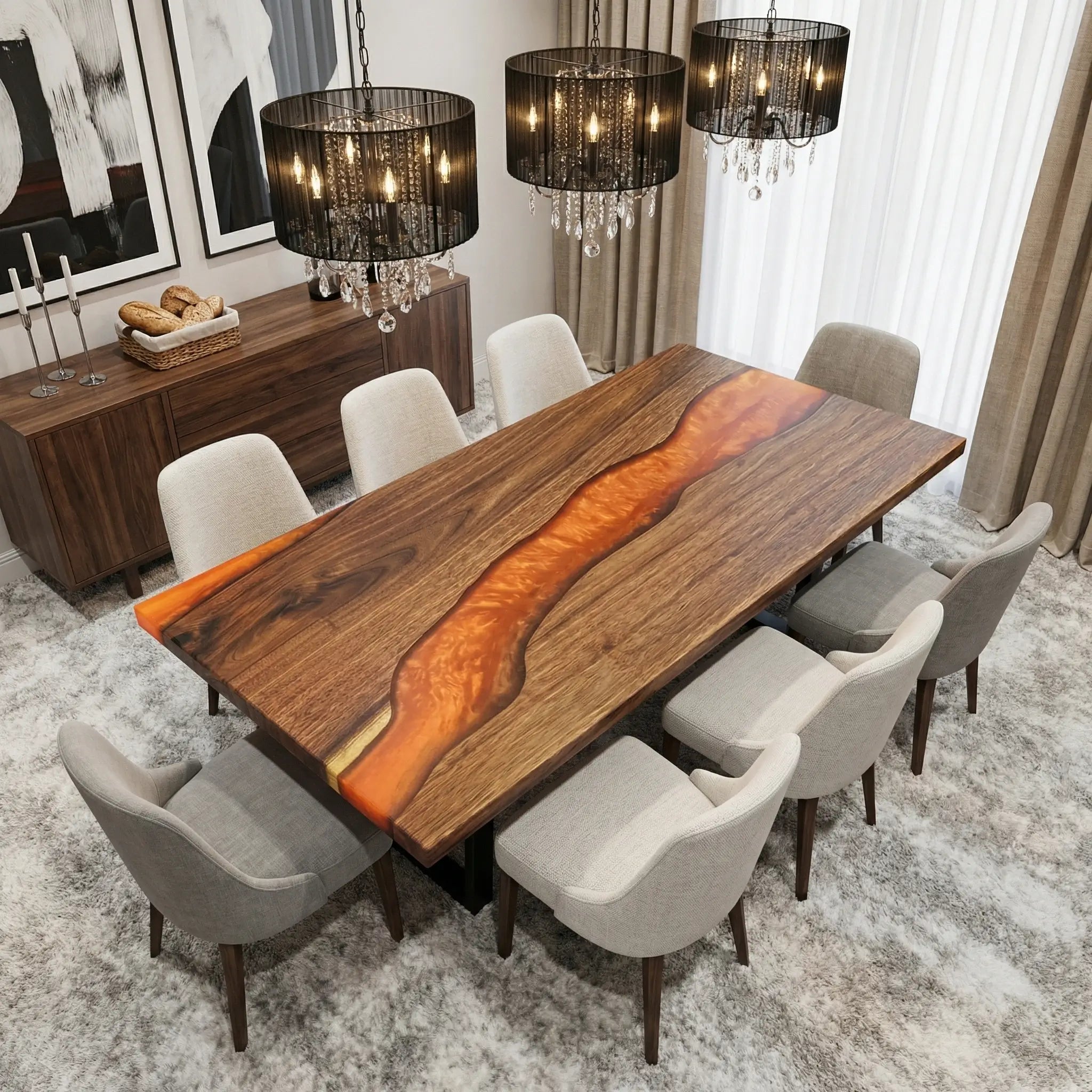 Custom-Black-Walnut-Epoxy-Resin-River-Table-Orange-Resin-ERA-56-19