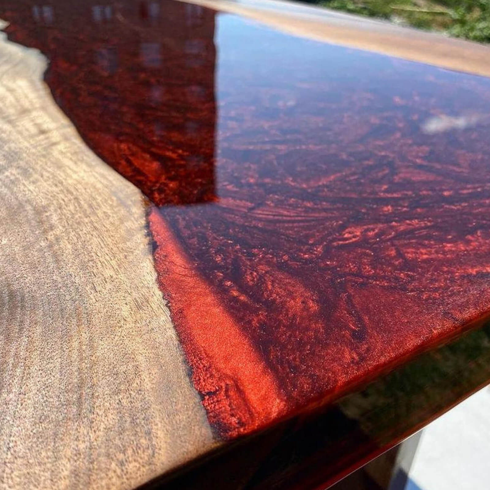 Custom-Black-Walnut-Epoxy-Resin-River-Table-Red-Resin-BRT-48-05