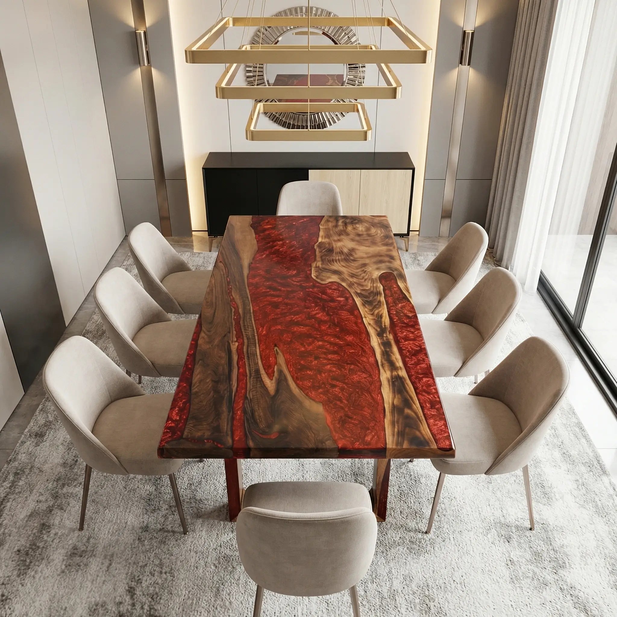 Custom-Black-Walnut-Epoxy-Resin-River-Table-Red-Resin-BRT-48-21