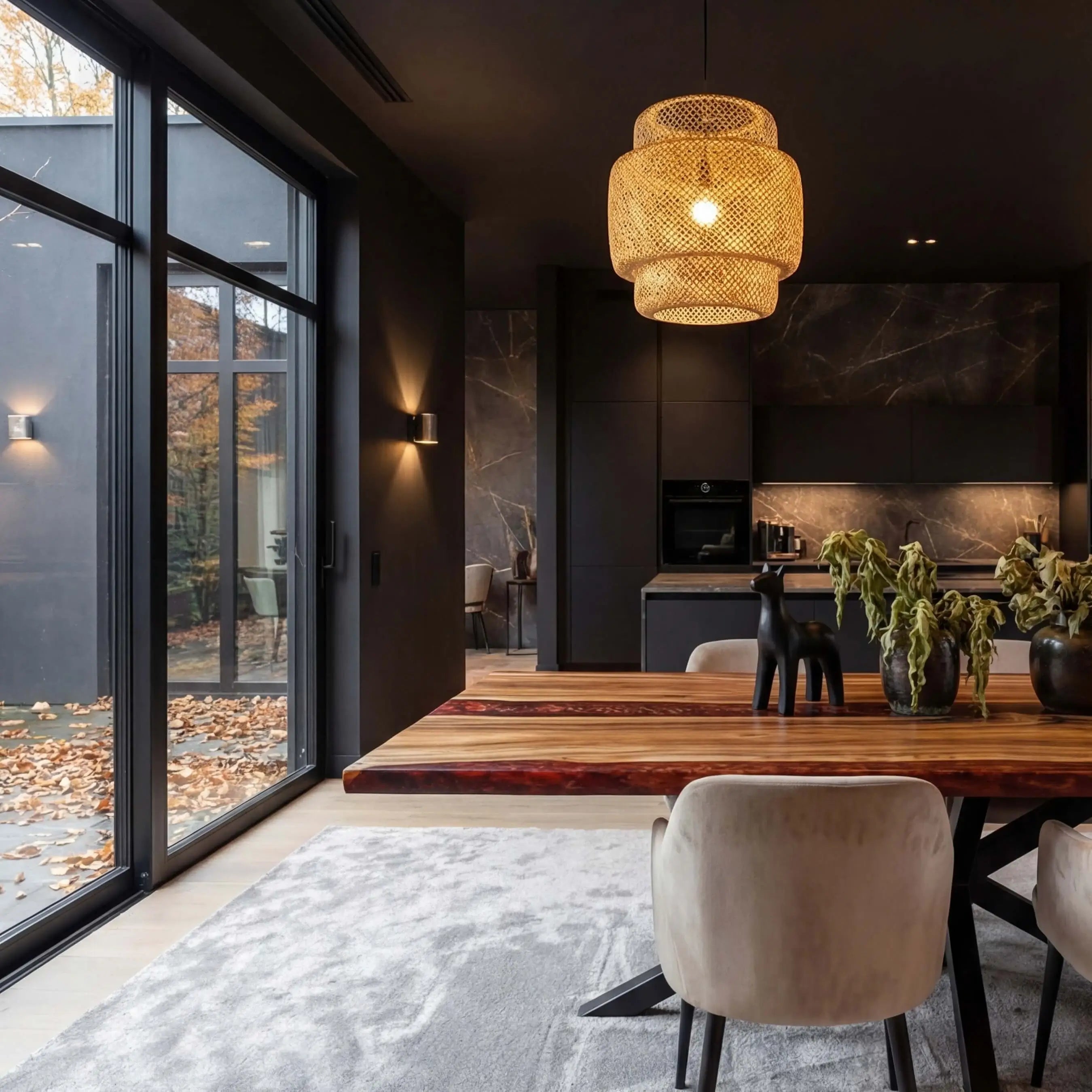 Custom-Black-Walnut-Epoxy-Resin-River-Table-Red-Resin-BZT-93-23