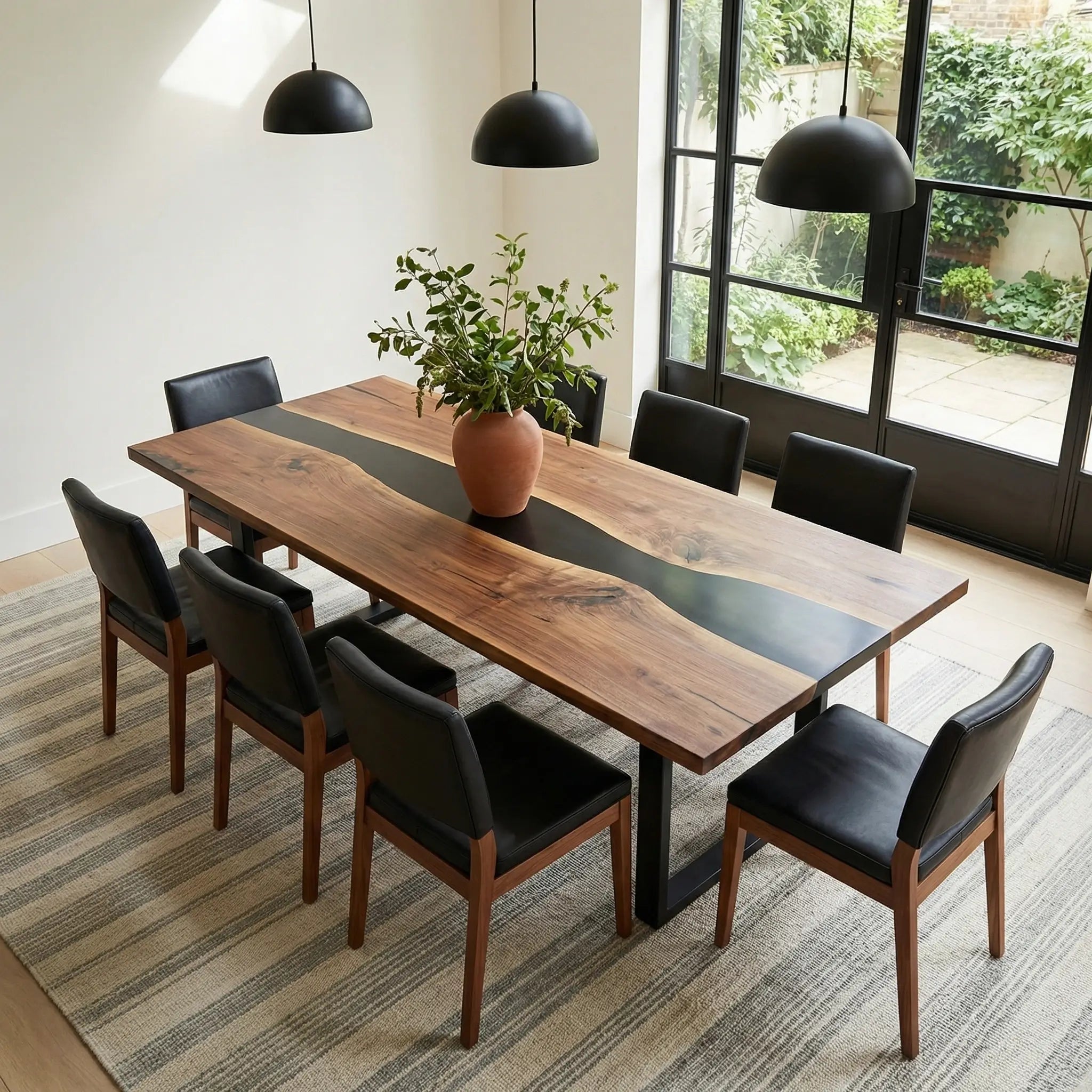 Custom-Black-Walnut-Epoxy-Resin-River-Table-Smoked-Black-ERX-58-21