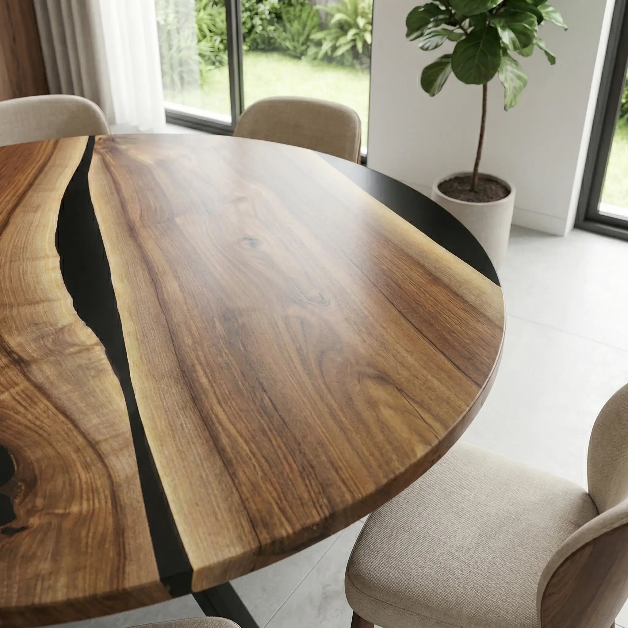 Custom-Black-Walnut-Epoxy-Resin-Round-Coffee-Table-Black-Resin-ORT-98-19