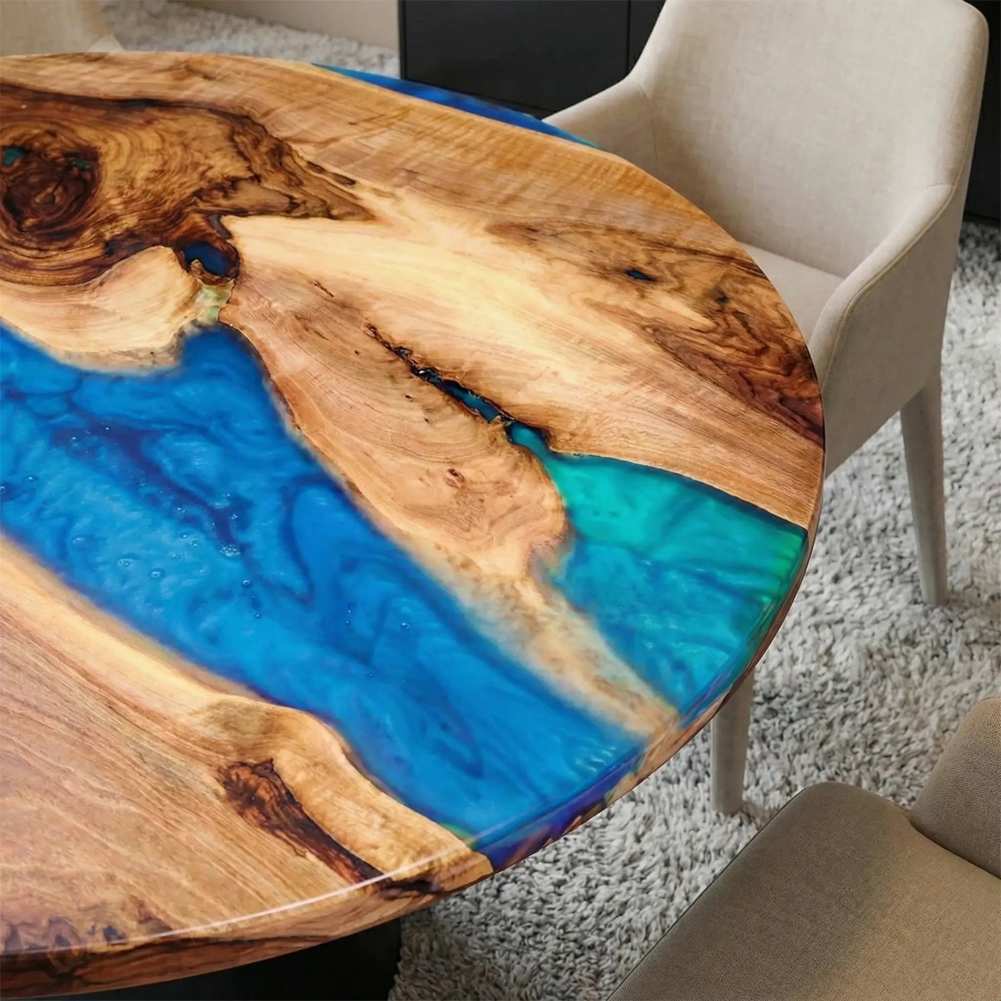 Custom-Black-Walnut-Epoxy-Resin-Round-Coffee-Table-Blue-Green-Waves-ORT-66-19