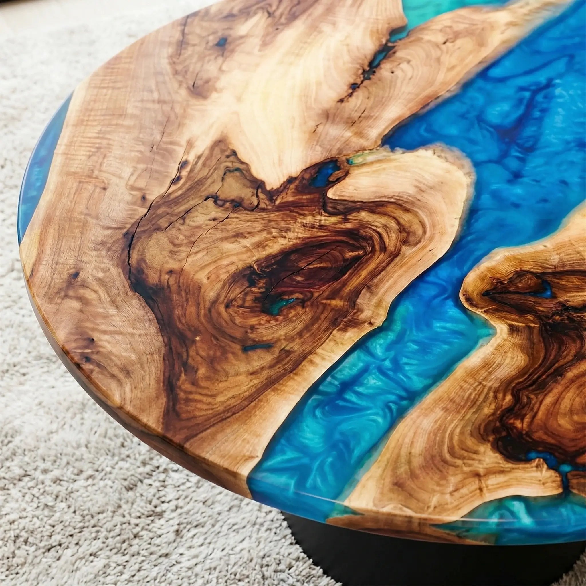 Custom-Black-Walnut-Epoxy-Resin-Round-Coffee-Table-Blue-Green-Waves-ORT-66-20