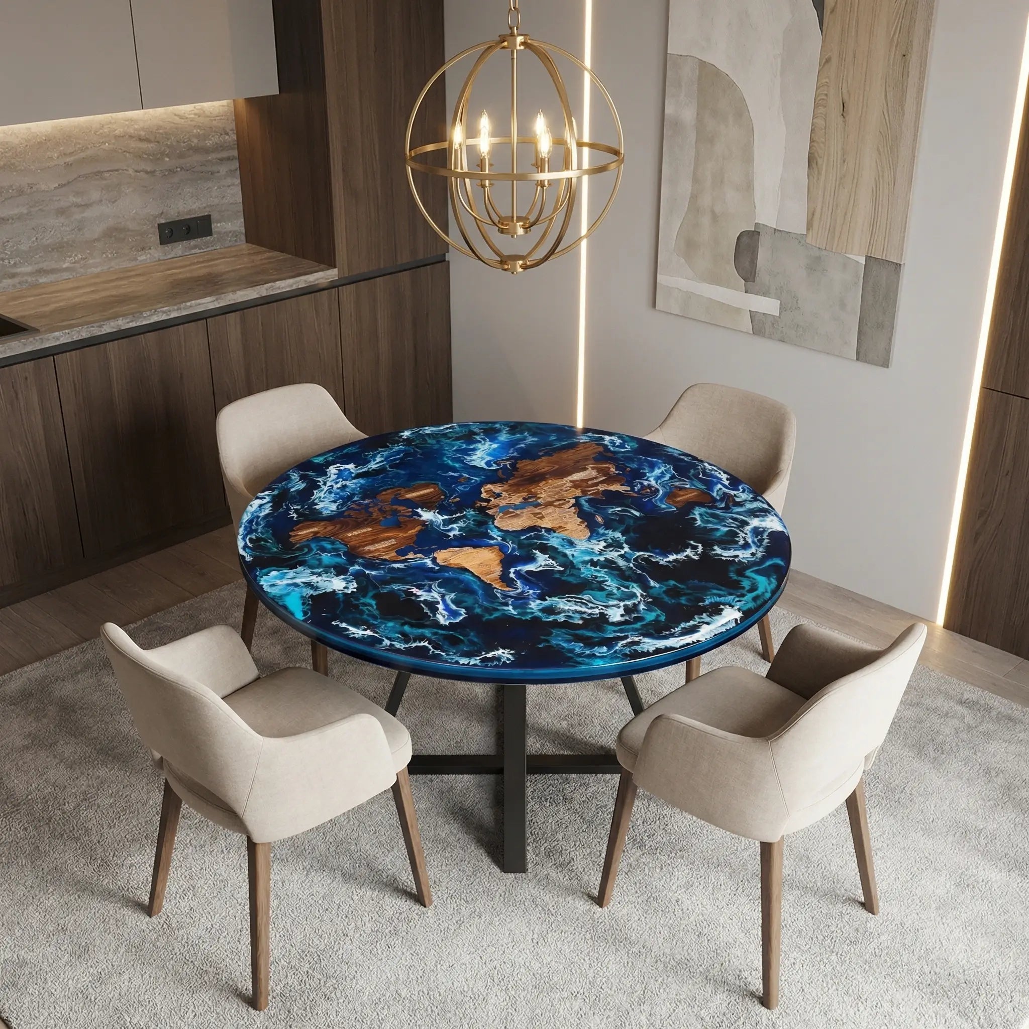 Custom-Black-Walnut-Epoxy-Resin-Round-Coffee-Table-Blue-Waves-ERX-56-20