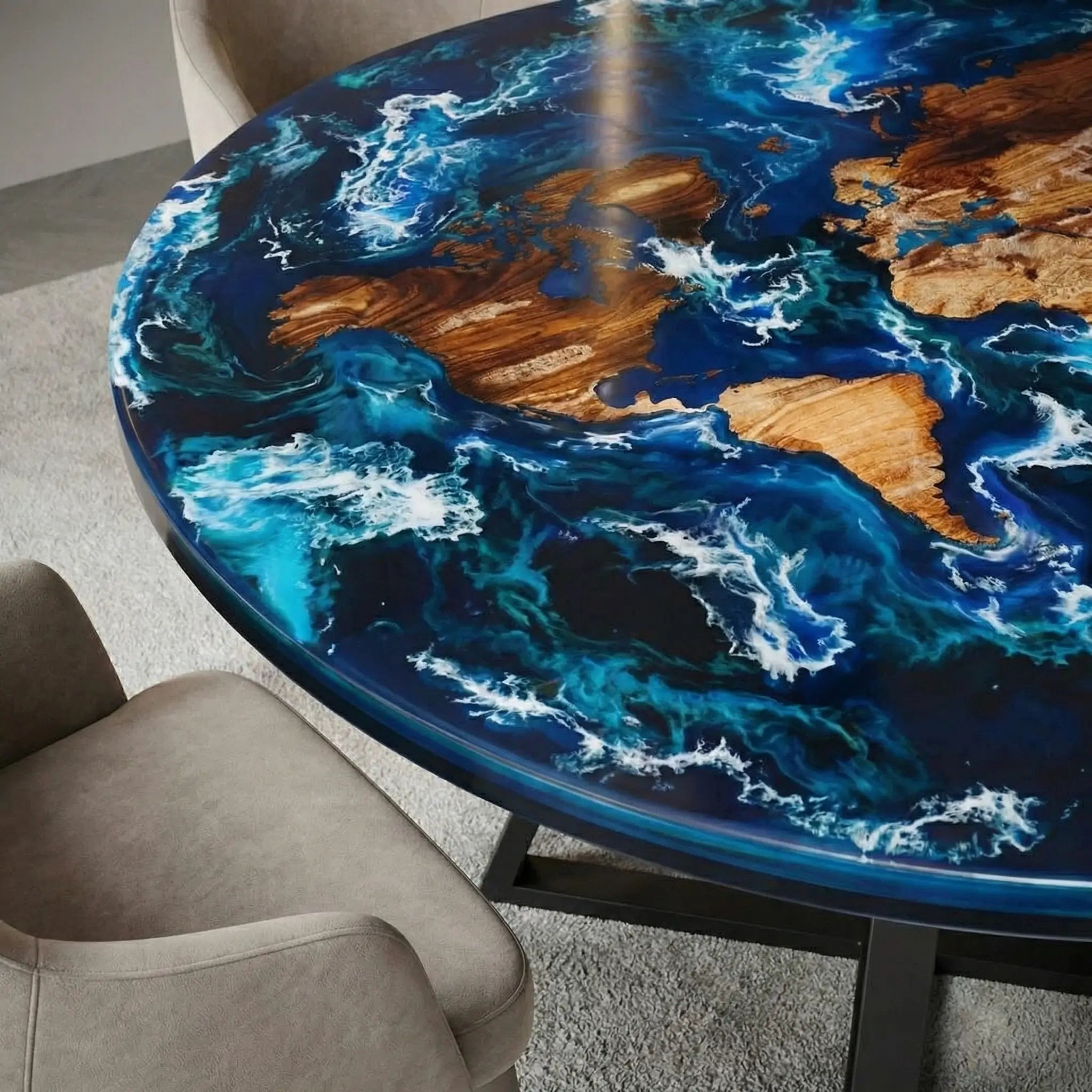 Custom-Black-Walnut-Epoxy-Resin-Round-Coffee-Table-Blue-Waves-ERX-56-21