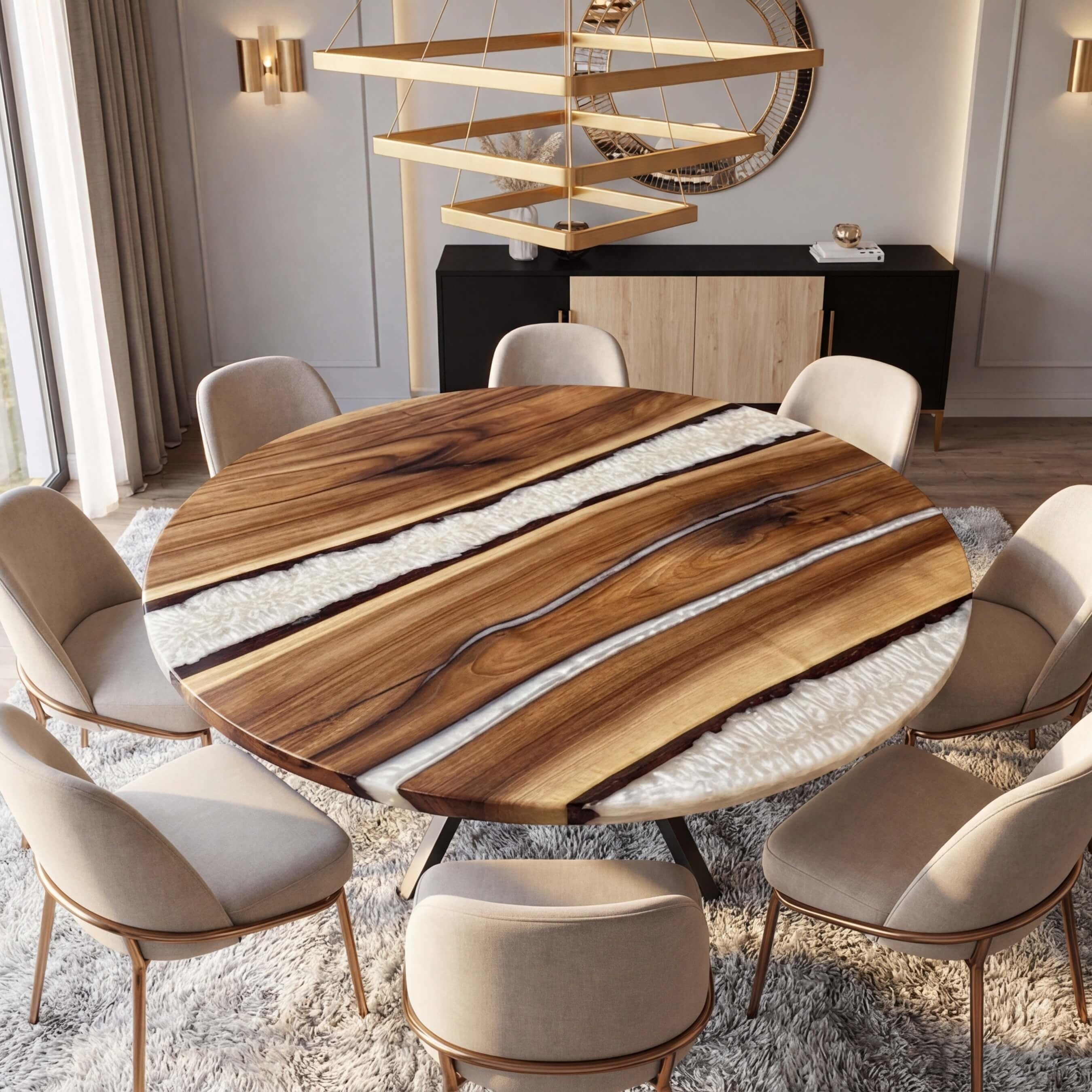 Custom-Black-Walnut-Epoxy-Resin-Round-Coffee-Table-White-Resin-ERT-41-20