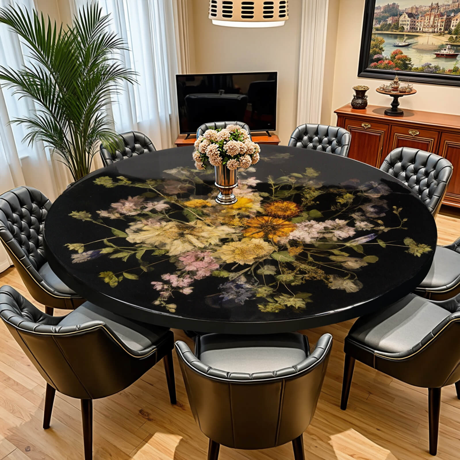 custom-epoxy-resin-round-flower-coffee-table-black-resin-ett-03-34