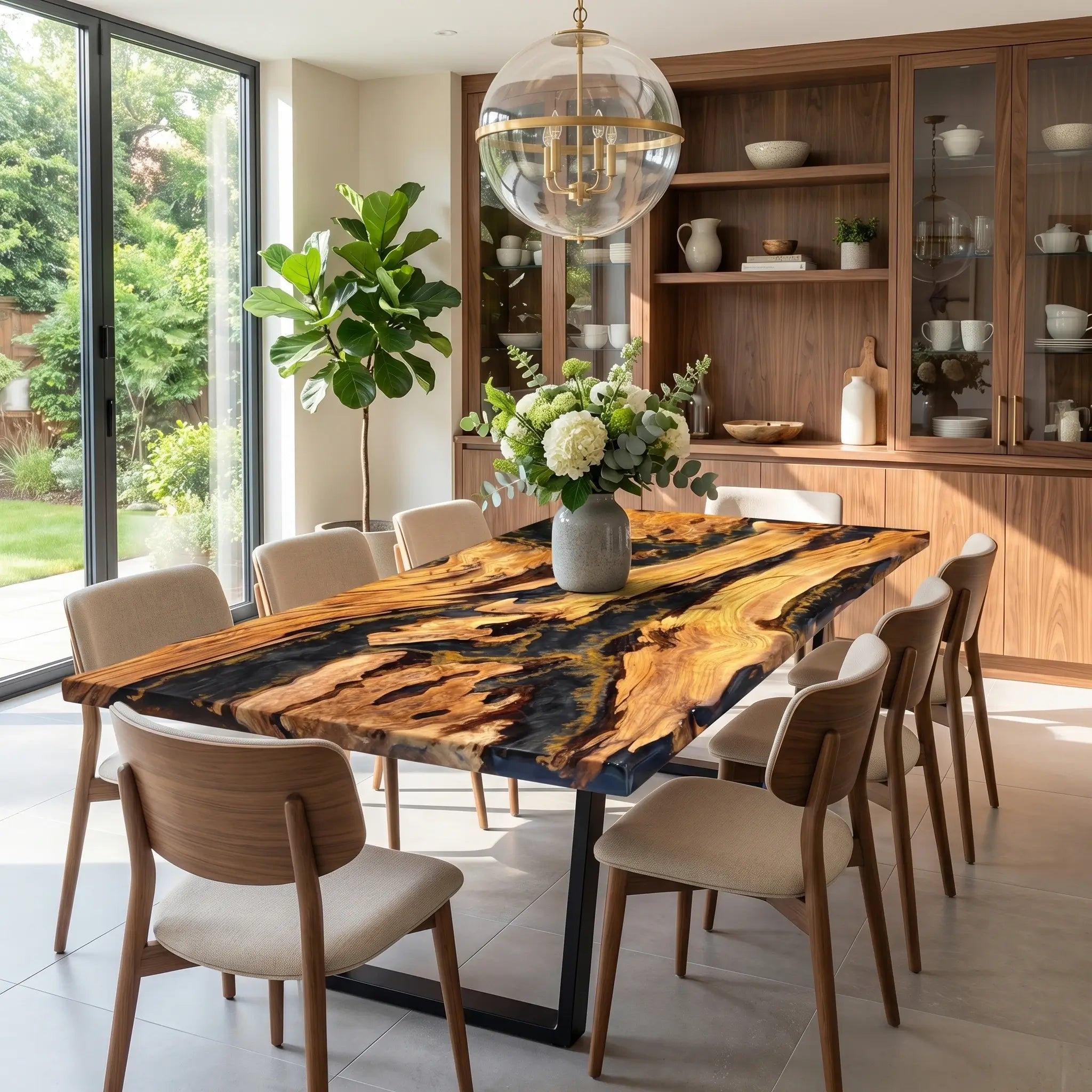 Custom-Olive-Epoxy-Resin-River-Table-Black-Gold-ERT-47-23