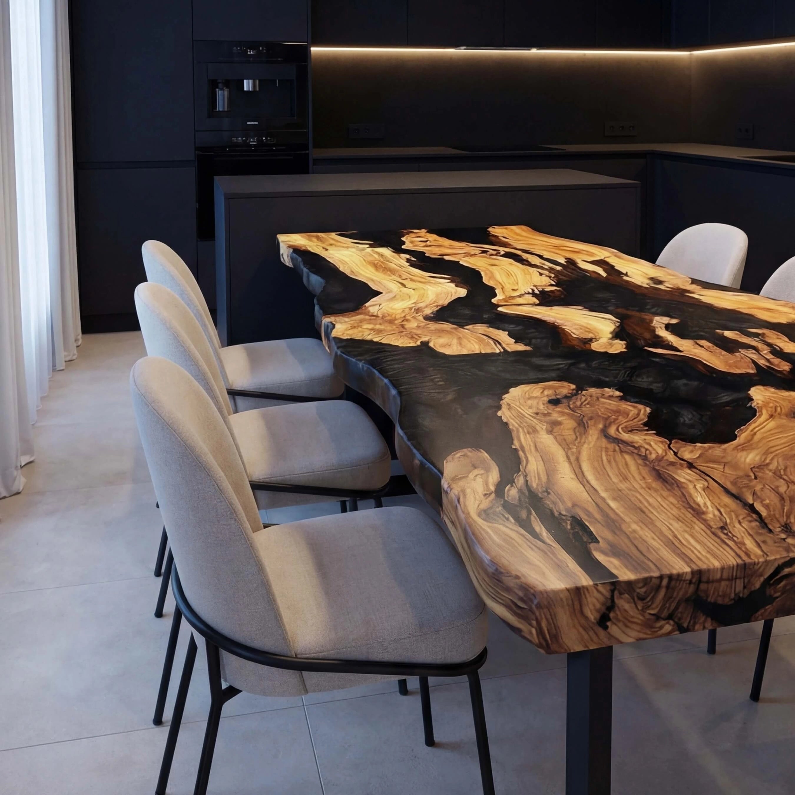 Custom-Olive-Epoxy-Resin-River-Table-Black-Pearl-RRT-45-19