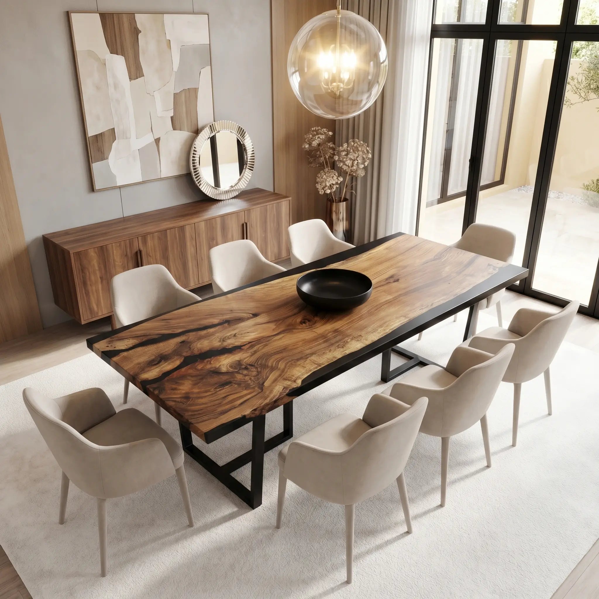 Custom-Olive-Epoxy-Resin-River-Table-Black-Resin-ERT-57-18