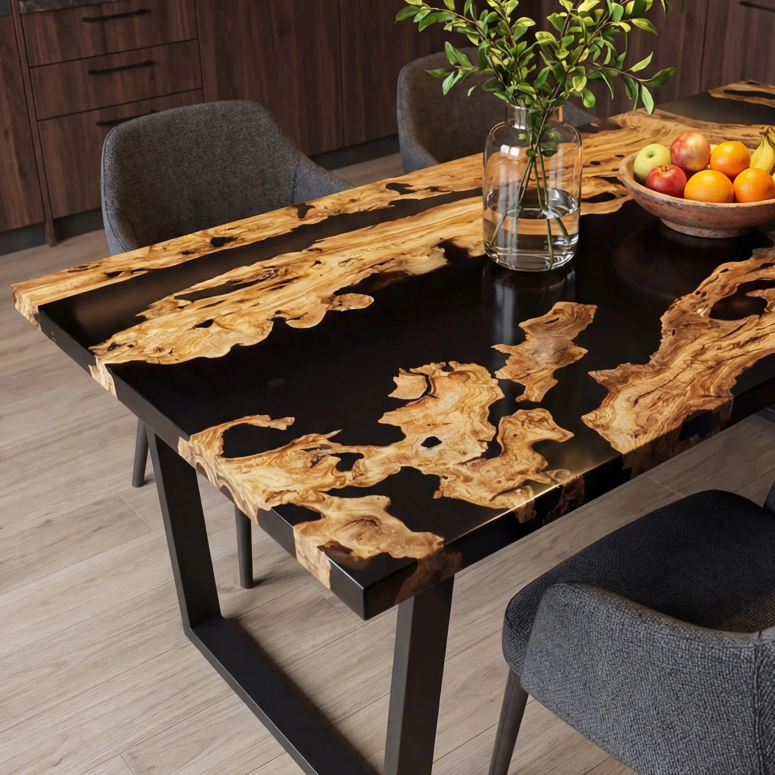 Custom-Olive-Epoxy-Resin-River-Table-Black-Resin-ERT-66-22