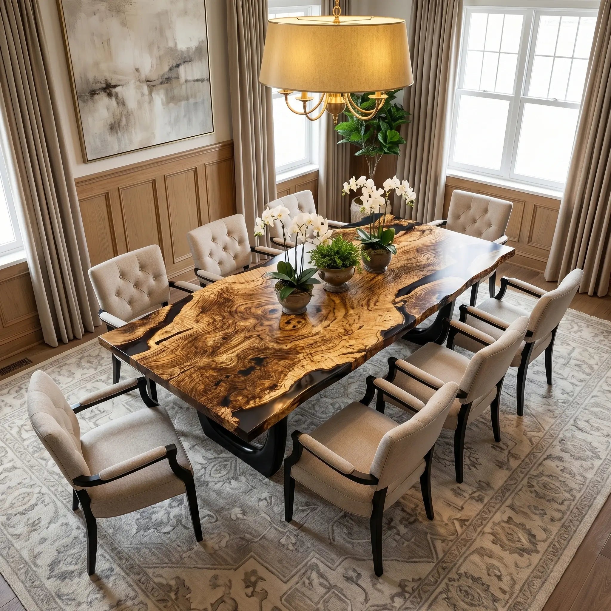 Custom-Olive-Epoxy-Resin-River-Table-Black-Resin-KRT-85-18