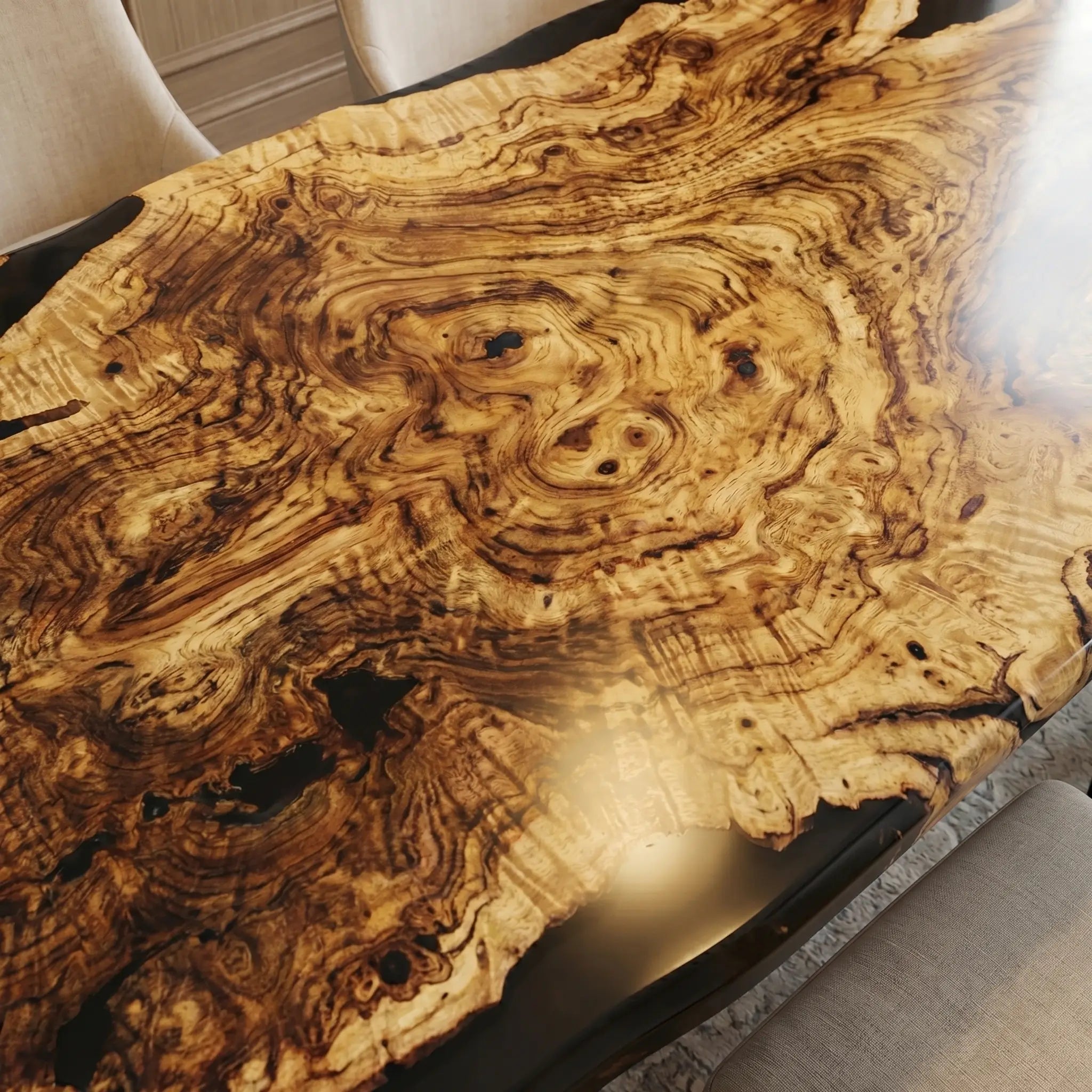 Custom-Olive-Epoxy-Resin-River-Table-Black-Resin-KRT-85-19