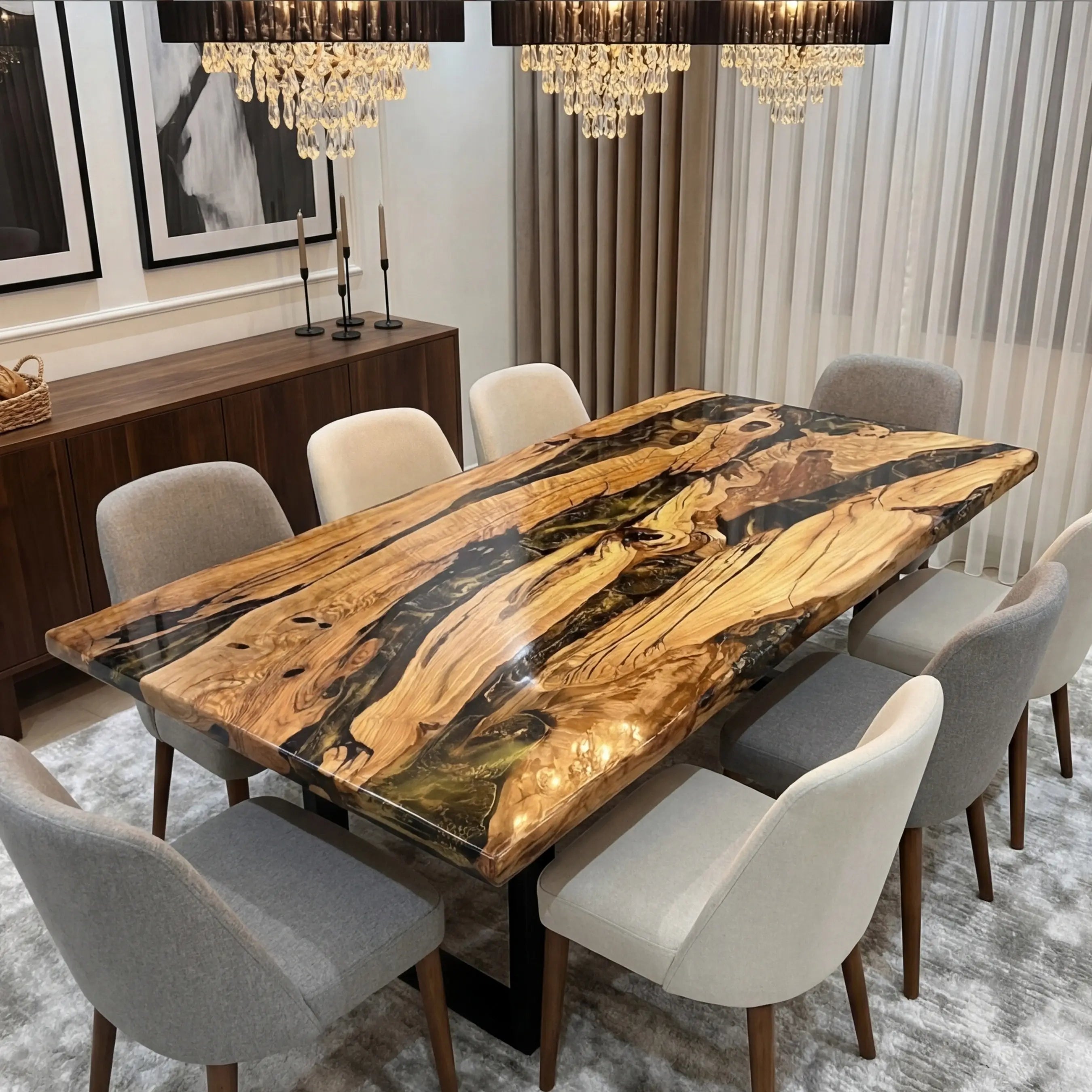 Custom-Olive-Epoxy-Resin-River-Table-Black-Resin-ORT-54-21