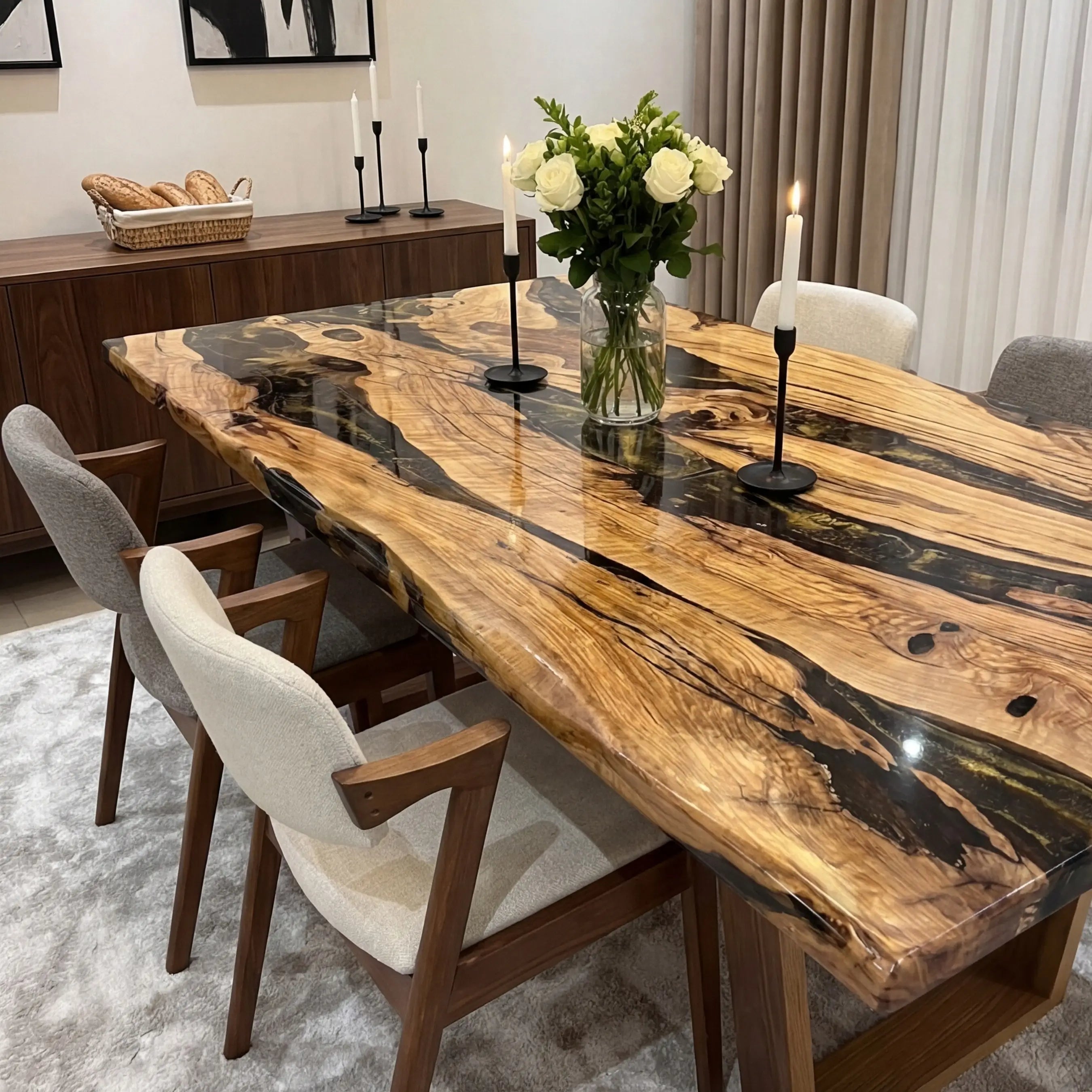 Custom-Olive-Epoxy-Resin-River-Table-Black-Resin-ORT-54-24