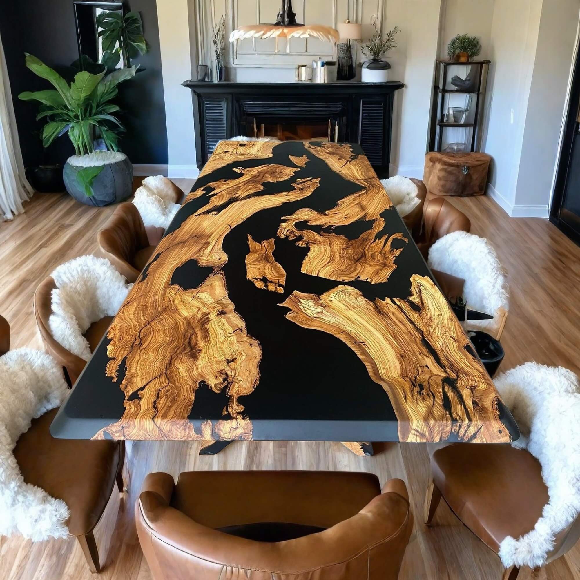 custom-olive-epoxy-resin-river-table-black-resin-rxt58-78