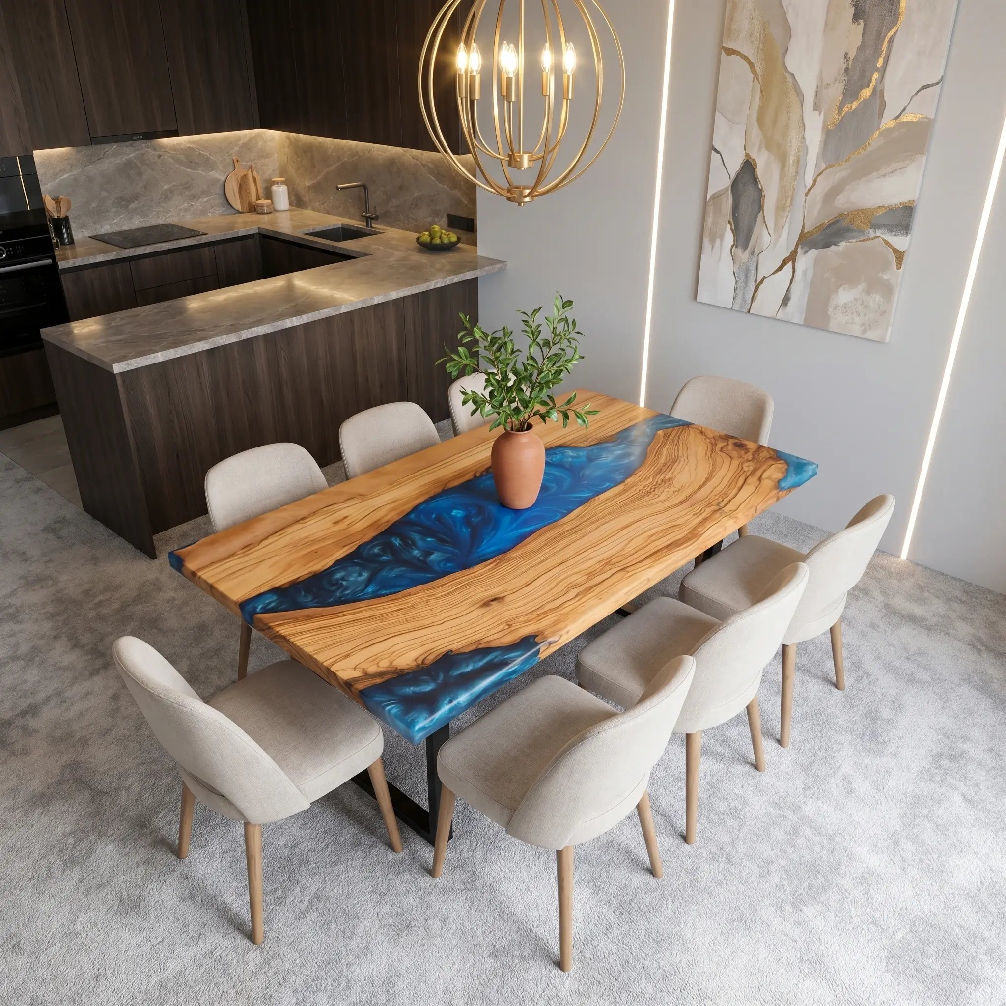 Custom-Olive-Epoxy-Resin-River-Table-Blue-Resin-OVT-63-18