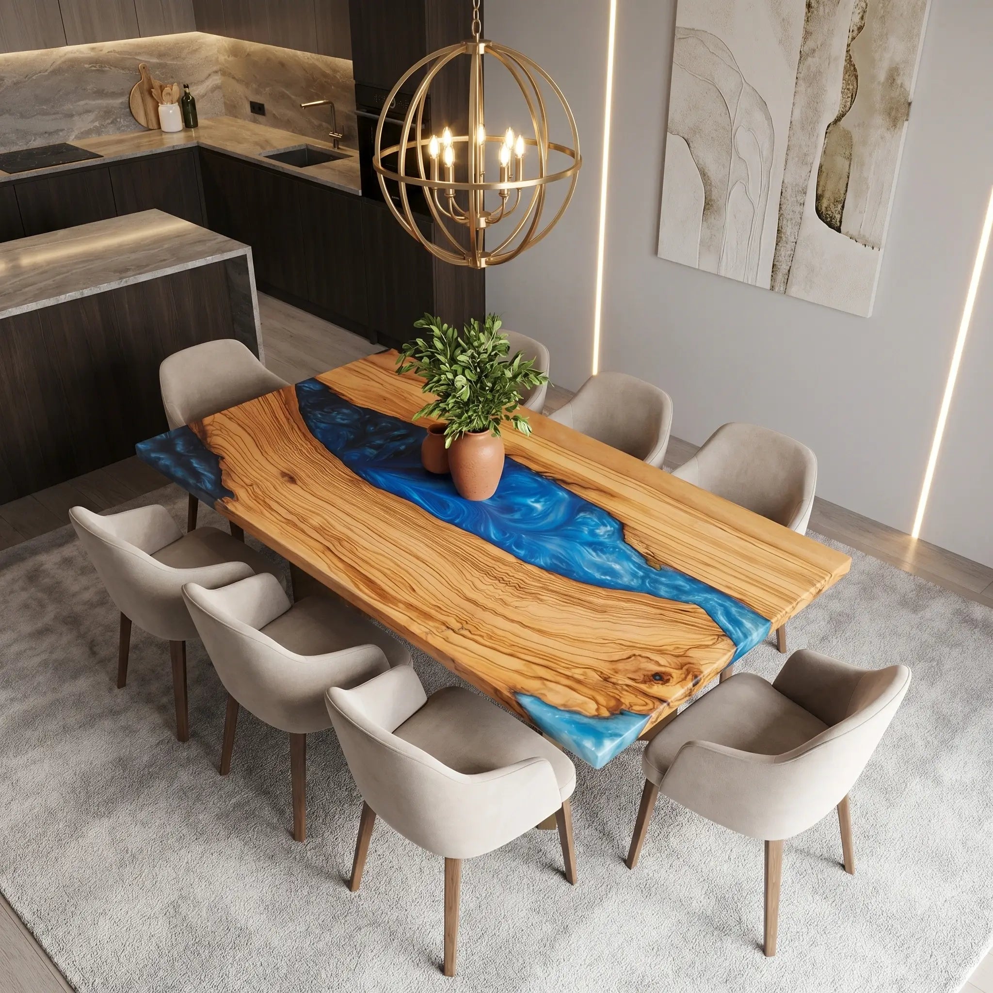Custom-Olive-Epoxy-Resin-River-Table-Blue-Resin-OVT-63-22