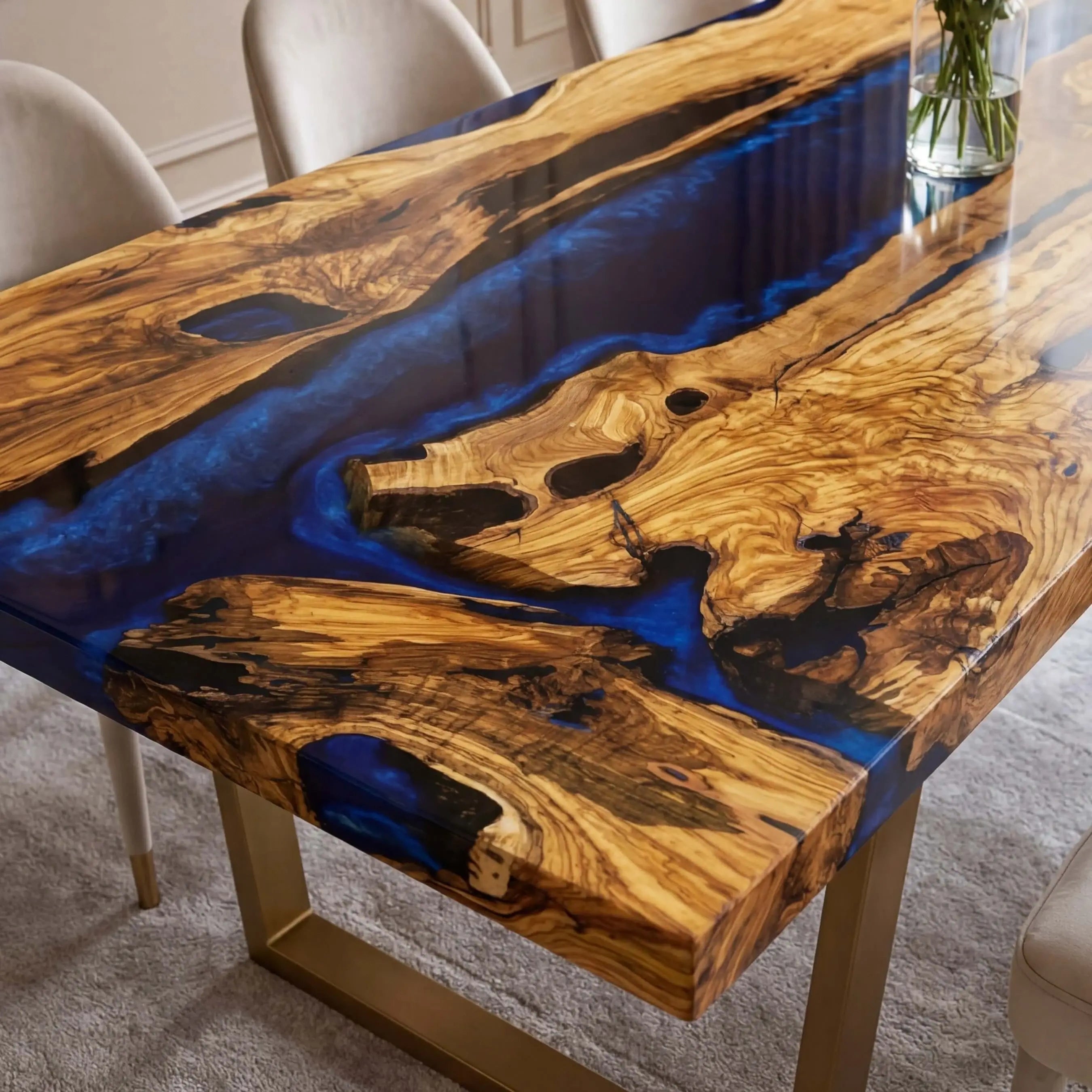 Custom-Olive-Epoxy-Resin-River-Table-Blue-Waves-ERT-33-22
