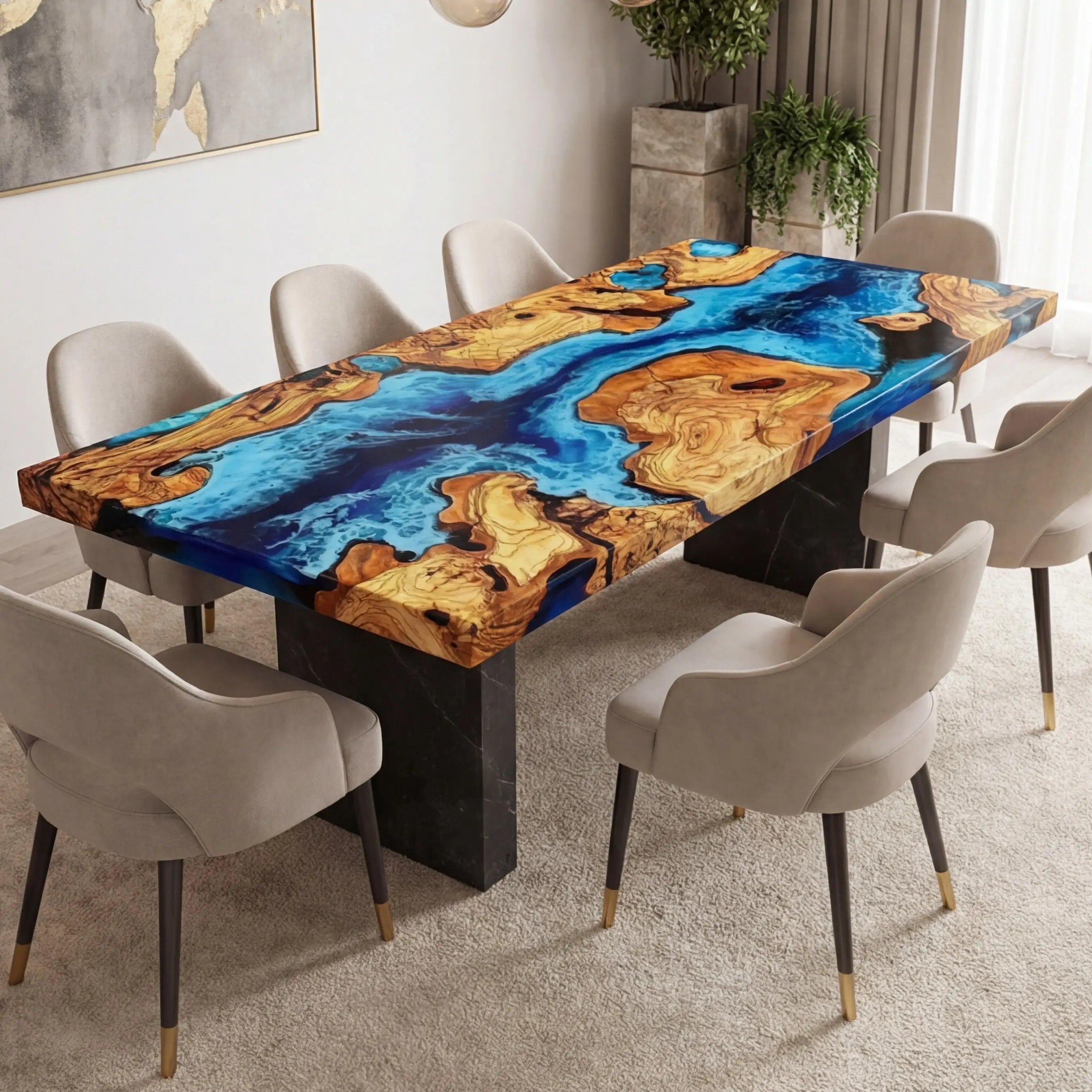 Custom-Olive-Epoxy-Resin-River-Table-Blue-Waves-ERT-38-21