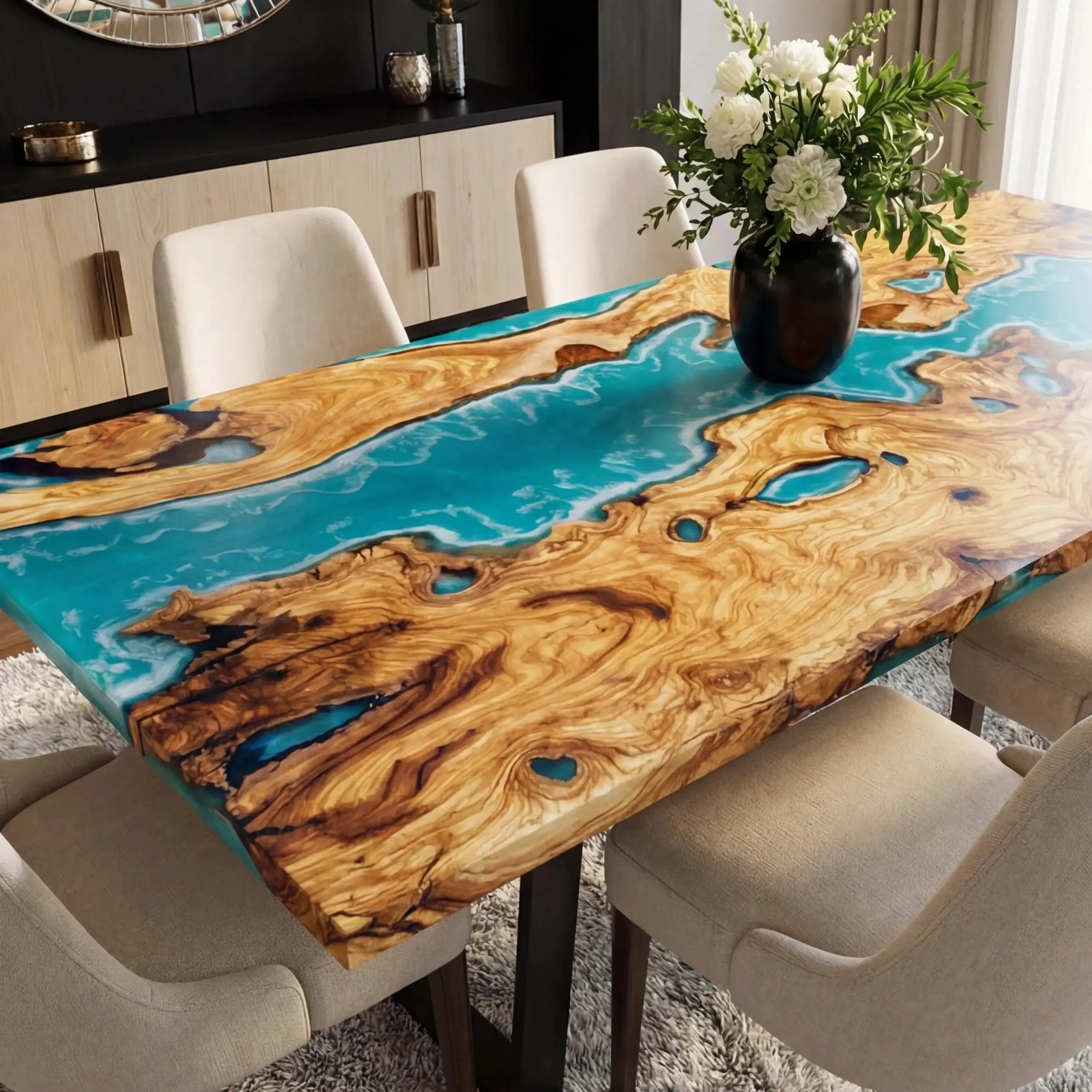 Custom-Olive-Epoxy-Resin-River-Table-Blue-Waves-EYT-38-19