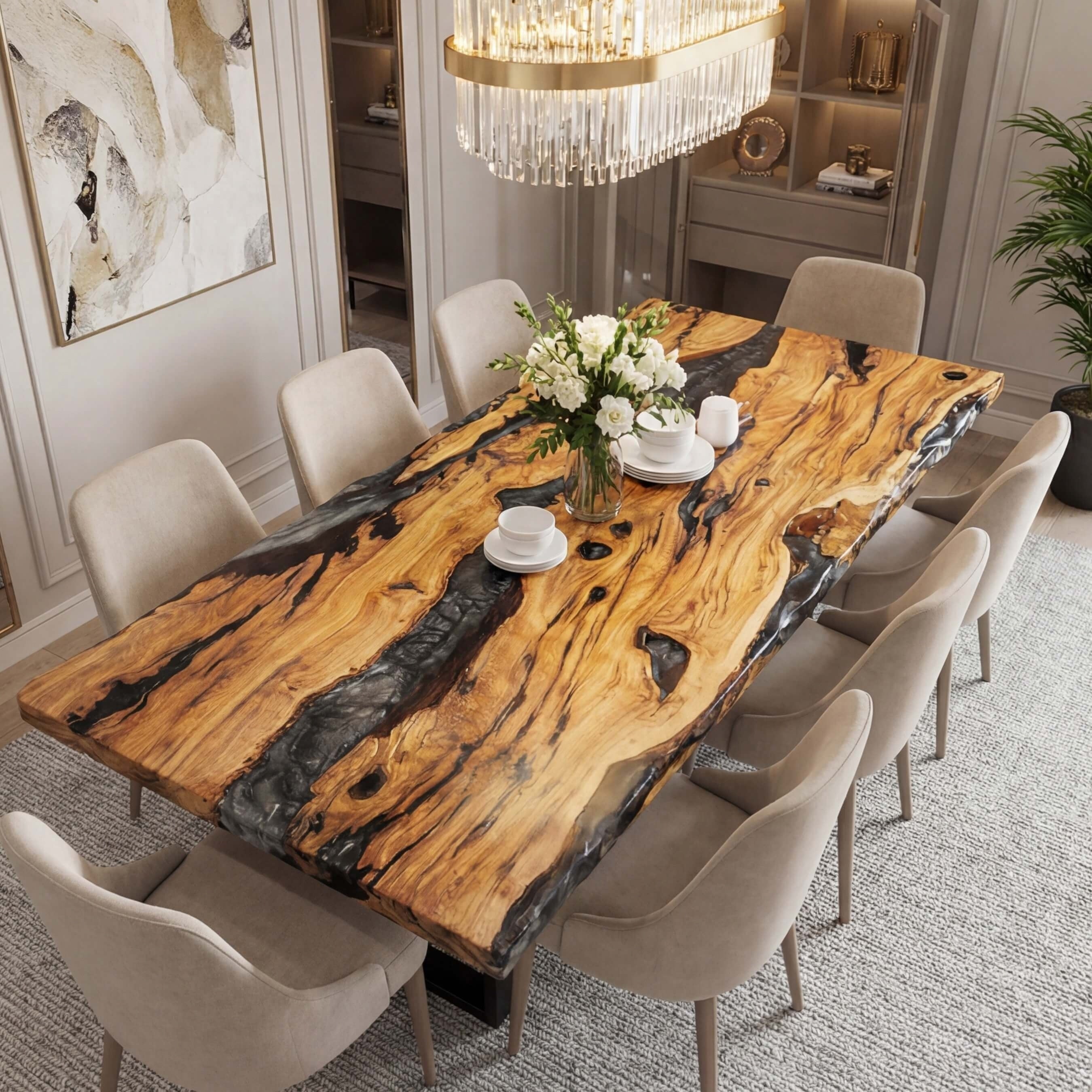 Custom-Olive-Epoxy-Resin-River-Table-Gray-Pearl-ERT-53-18