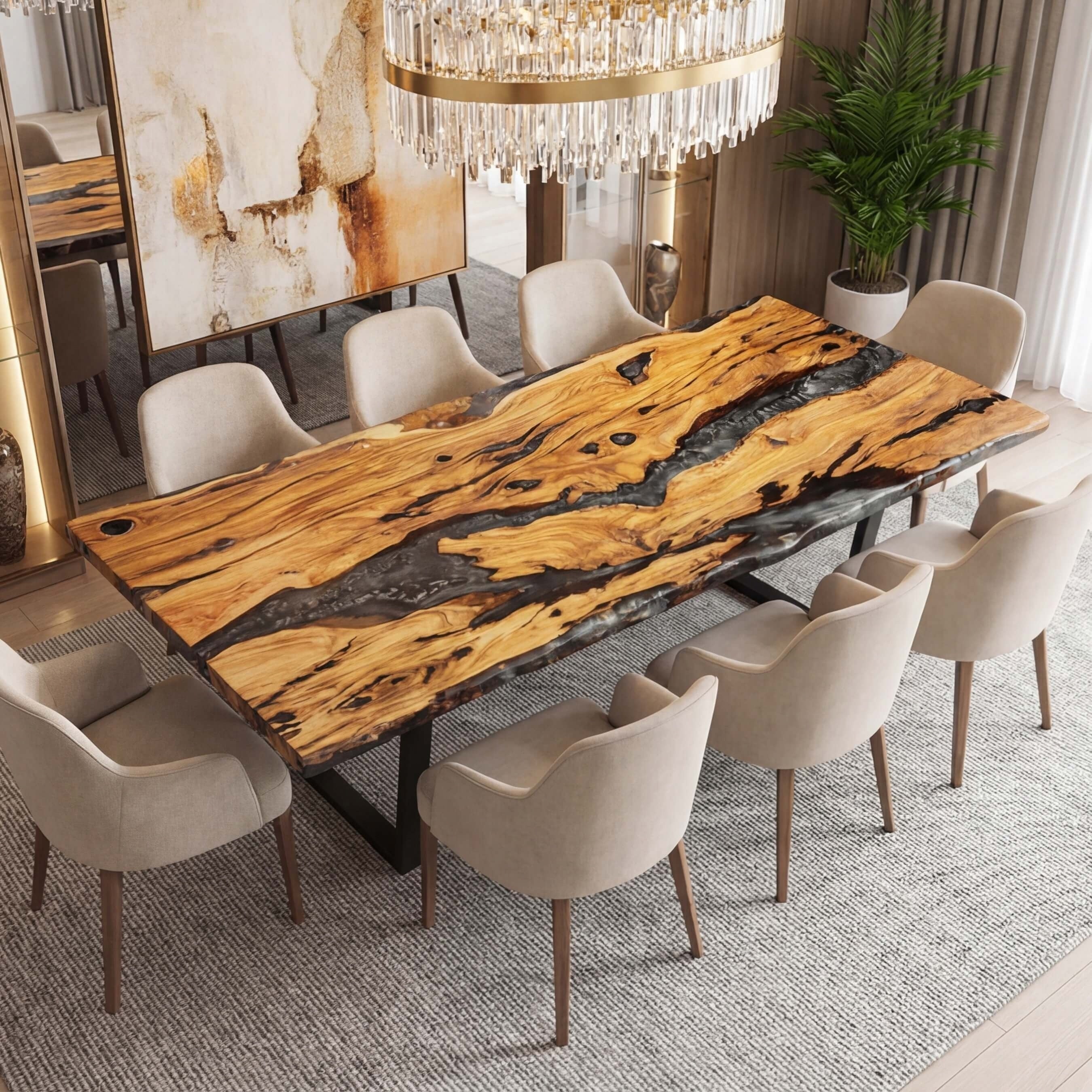 Custom-Olive-Epoxy-Resin-River-Table-Gray-Pearl-ERT-53-19