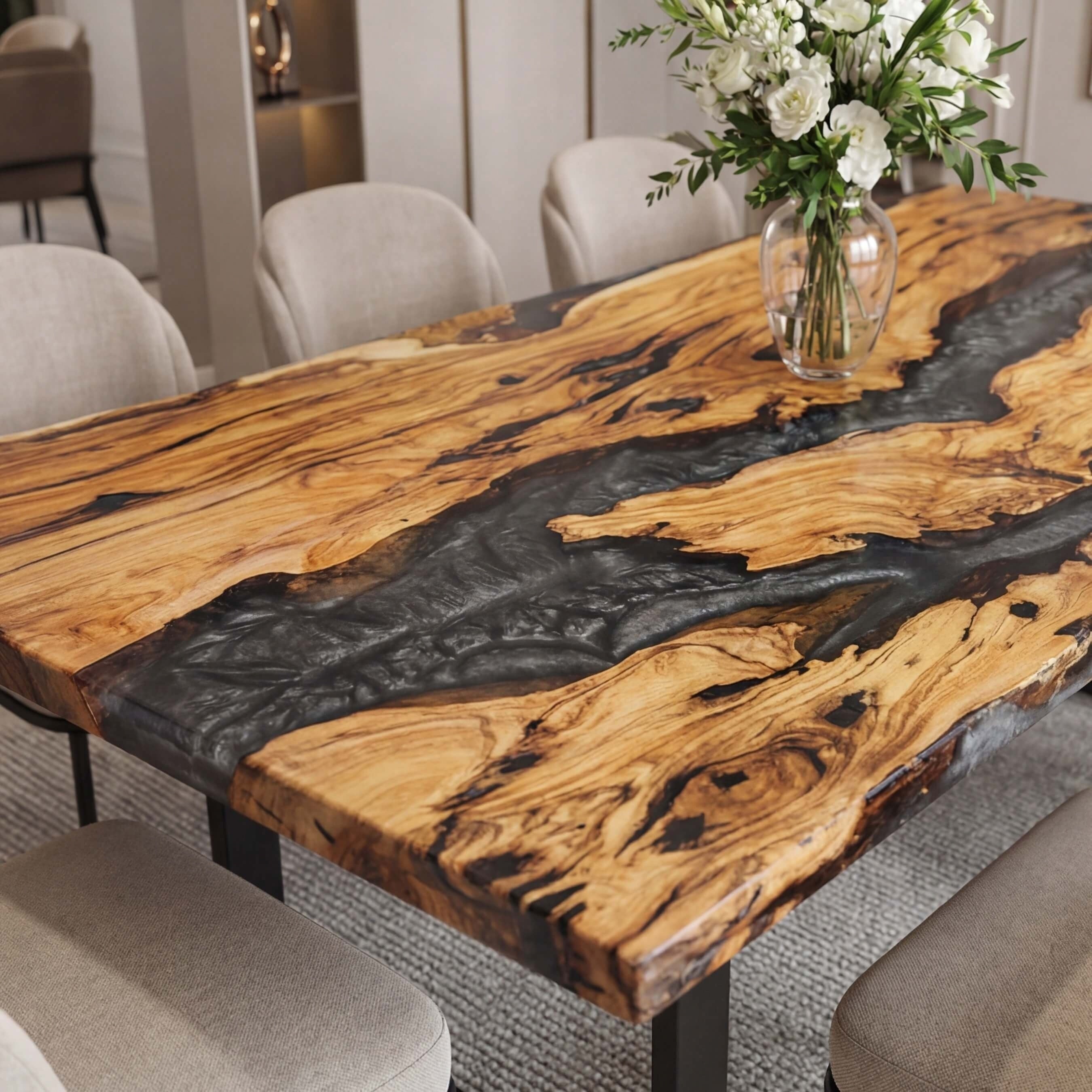 Custom-Olive-Epoxy-Resin-River-Table-Gray-Pearl-ERT-53-21
