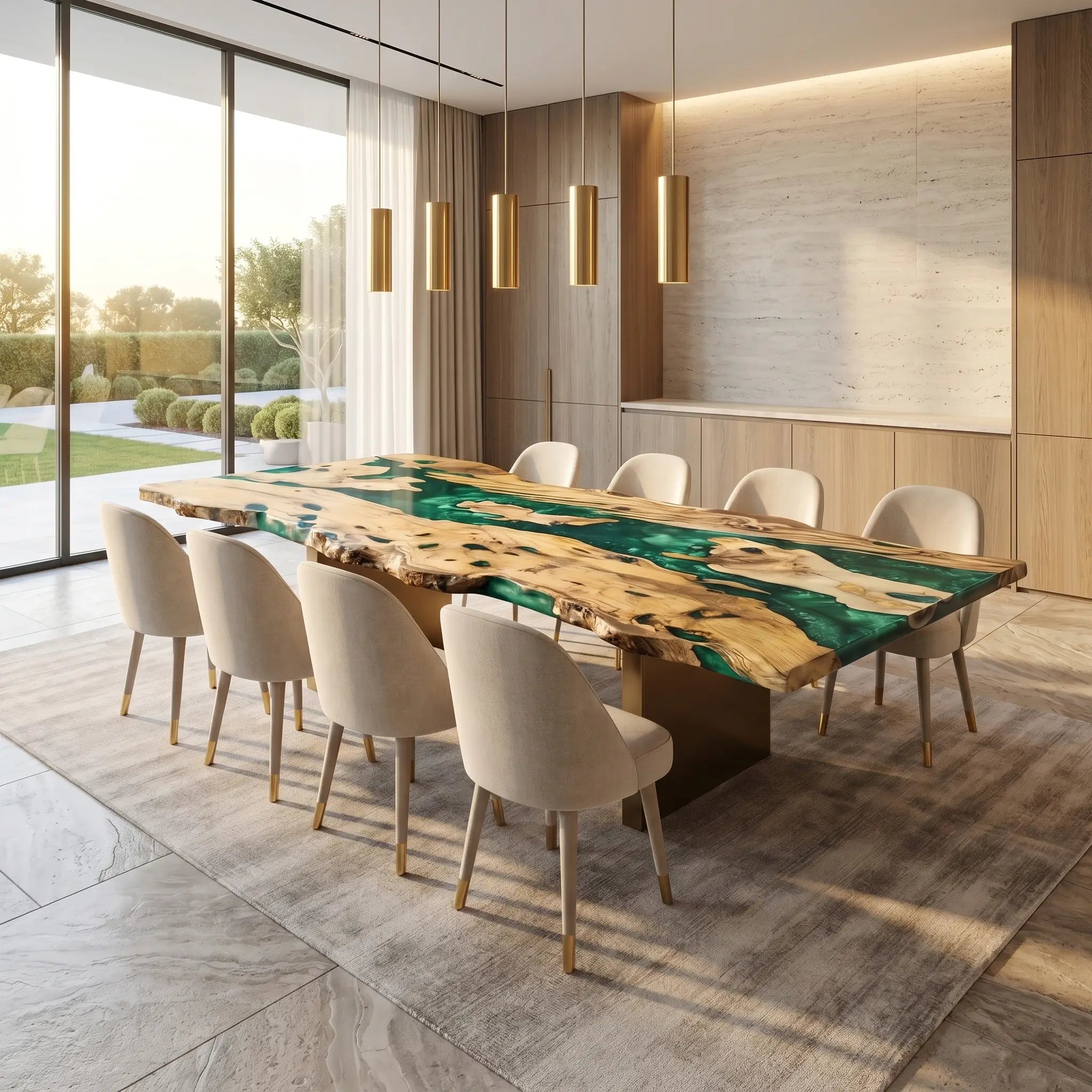 Custom-Olive-Epoxy-Resin-River-Table-Green-Resin-XTR-56-21