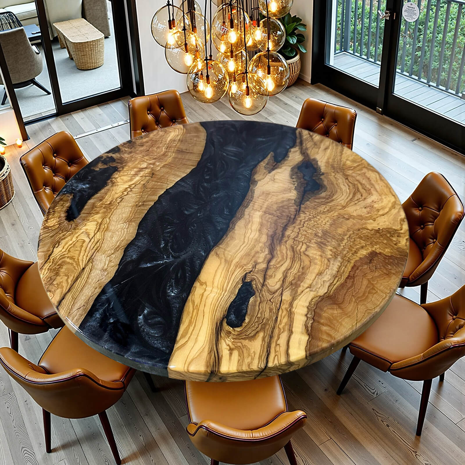 custom-olive-epoxy-resin-round-coffee-table-black-resin-eri-87-59