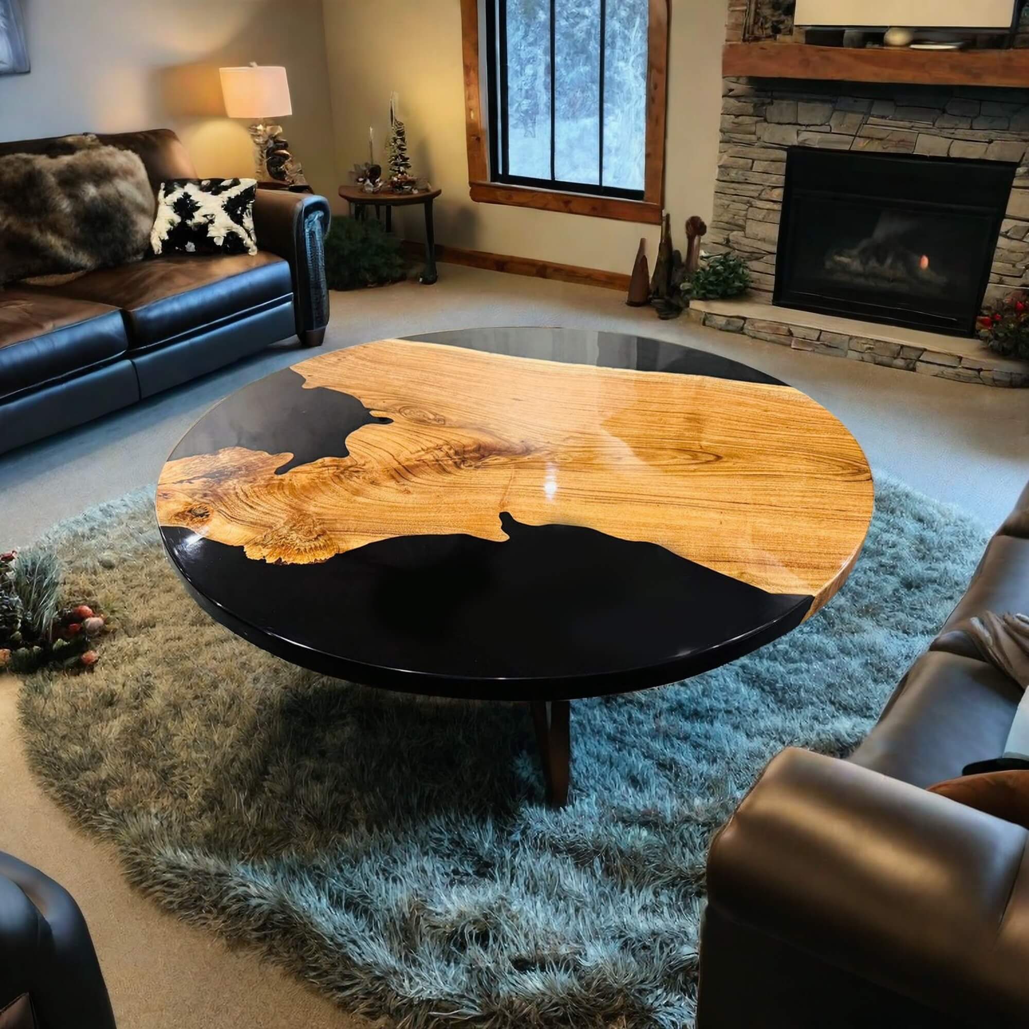 olive-epoxy-resin-round-coffee-table-ert-74-2