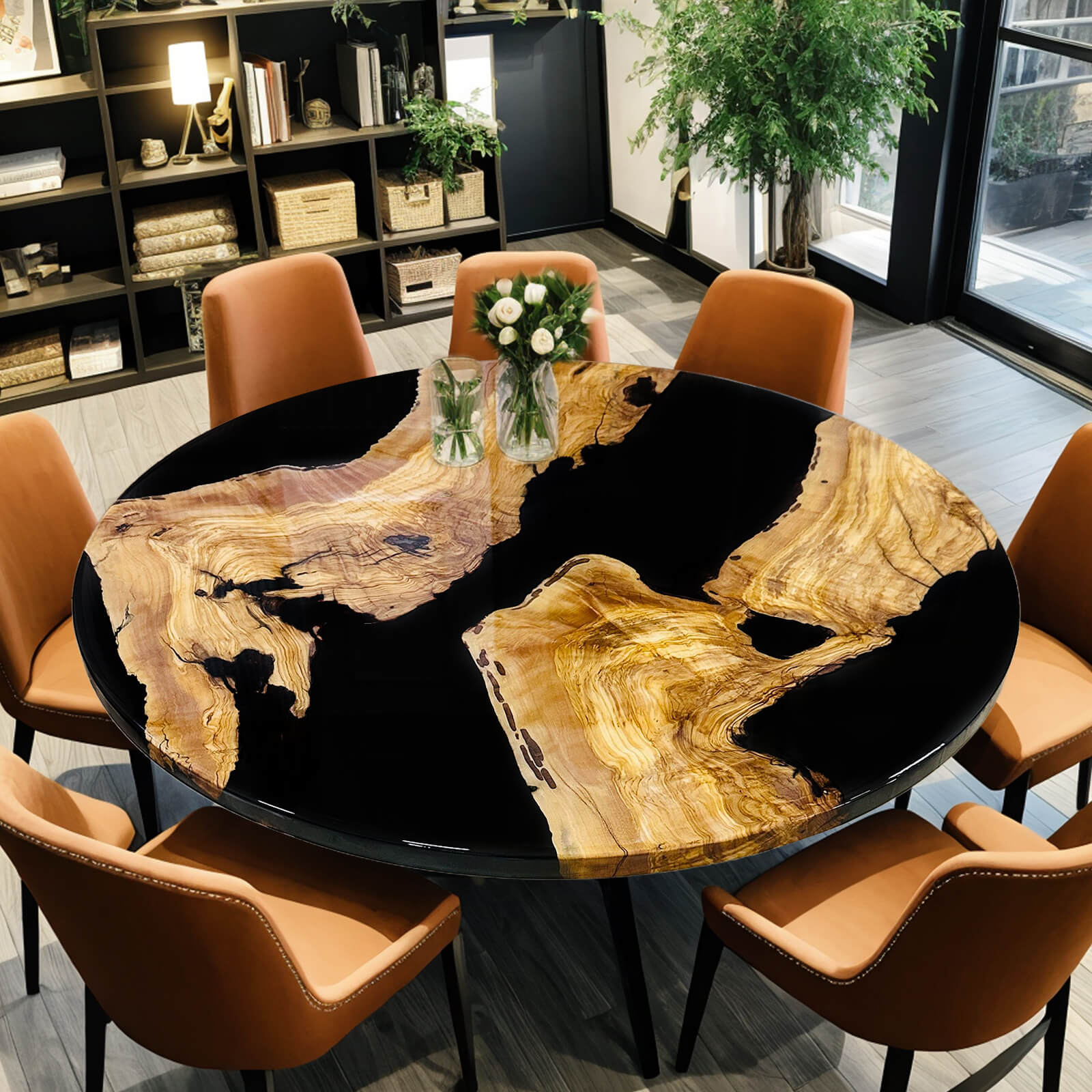 custom-olive-epoxy-resin-round-coffee-table-black-resin-orm-11-55