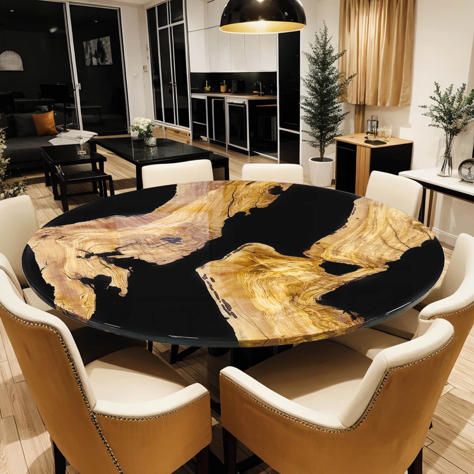 custom-olive-epoxy-resin-round-coffee-table-black-resin-orm-11-79