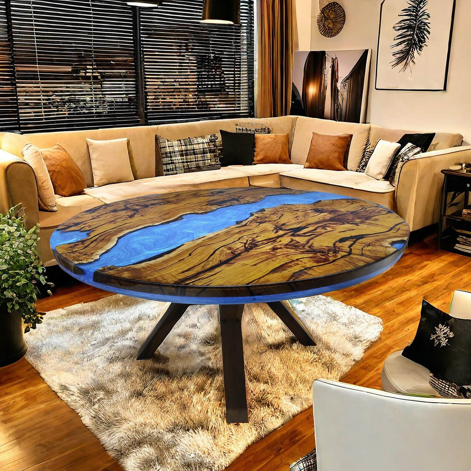 custom-olive-epoxy-resin-round-coffee-table-ert-80-30