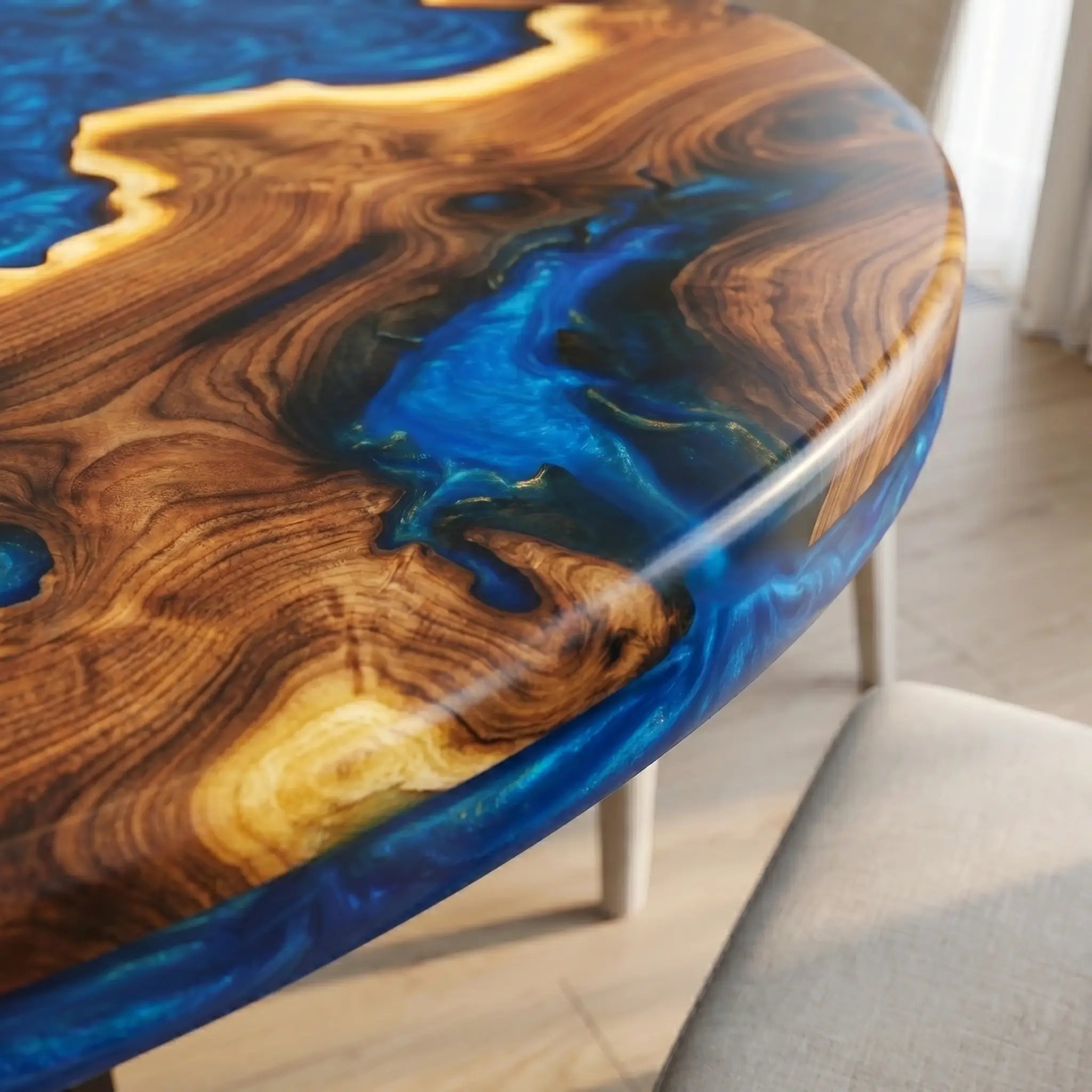 Custom-Olive-Epoxy-Resin-Round-Coffee-Table-Blue-Resin-ORT-31-20