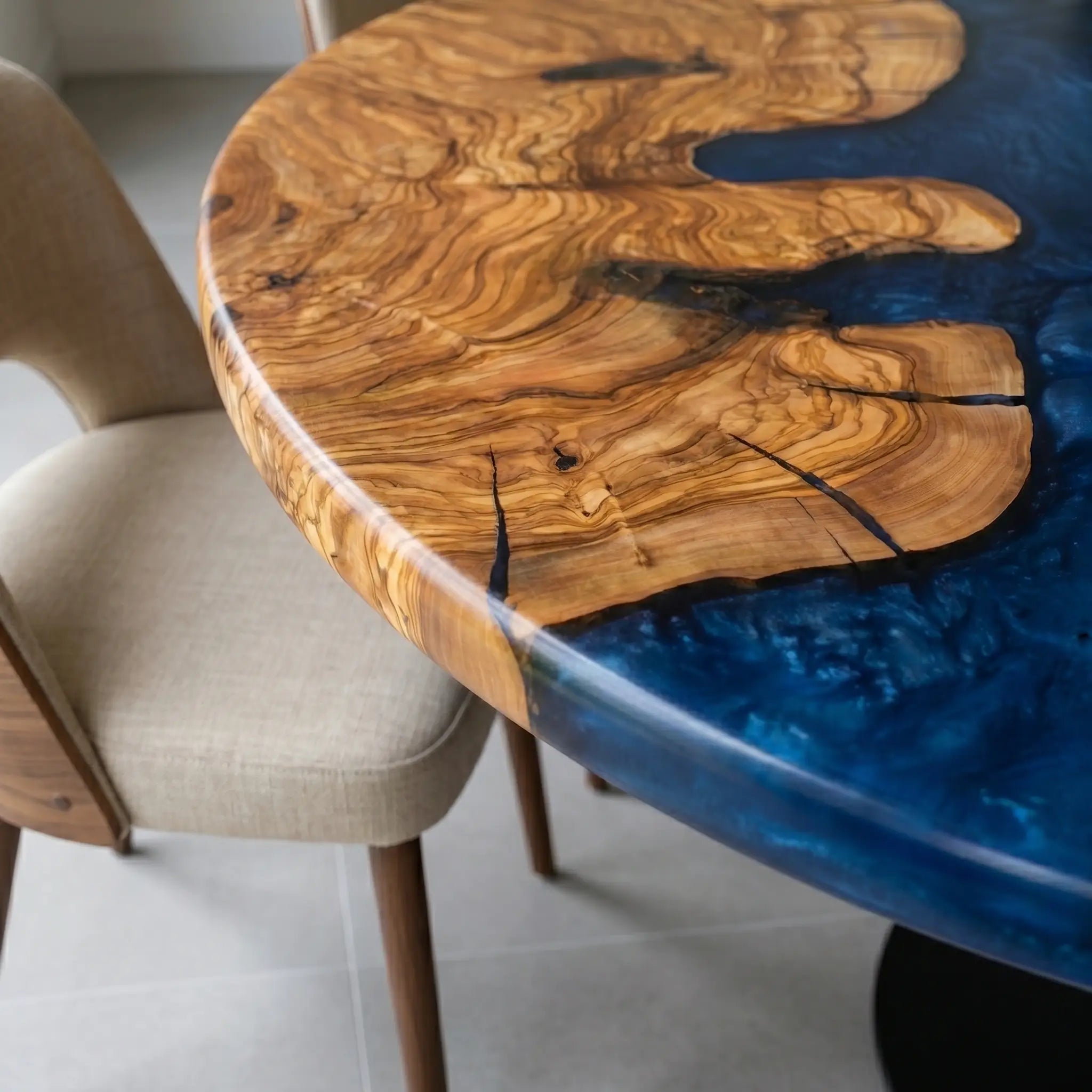 Custom-Olive-Epoxy-Resin-Round-Coffee-Table-Blue-Resin-XRT-59-20