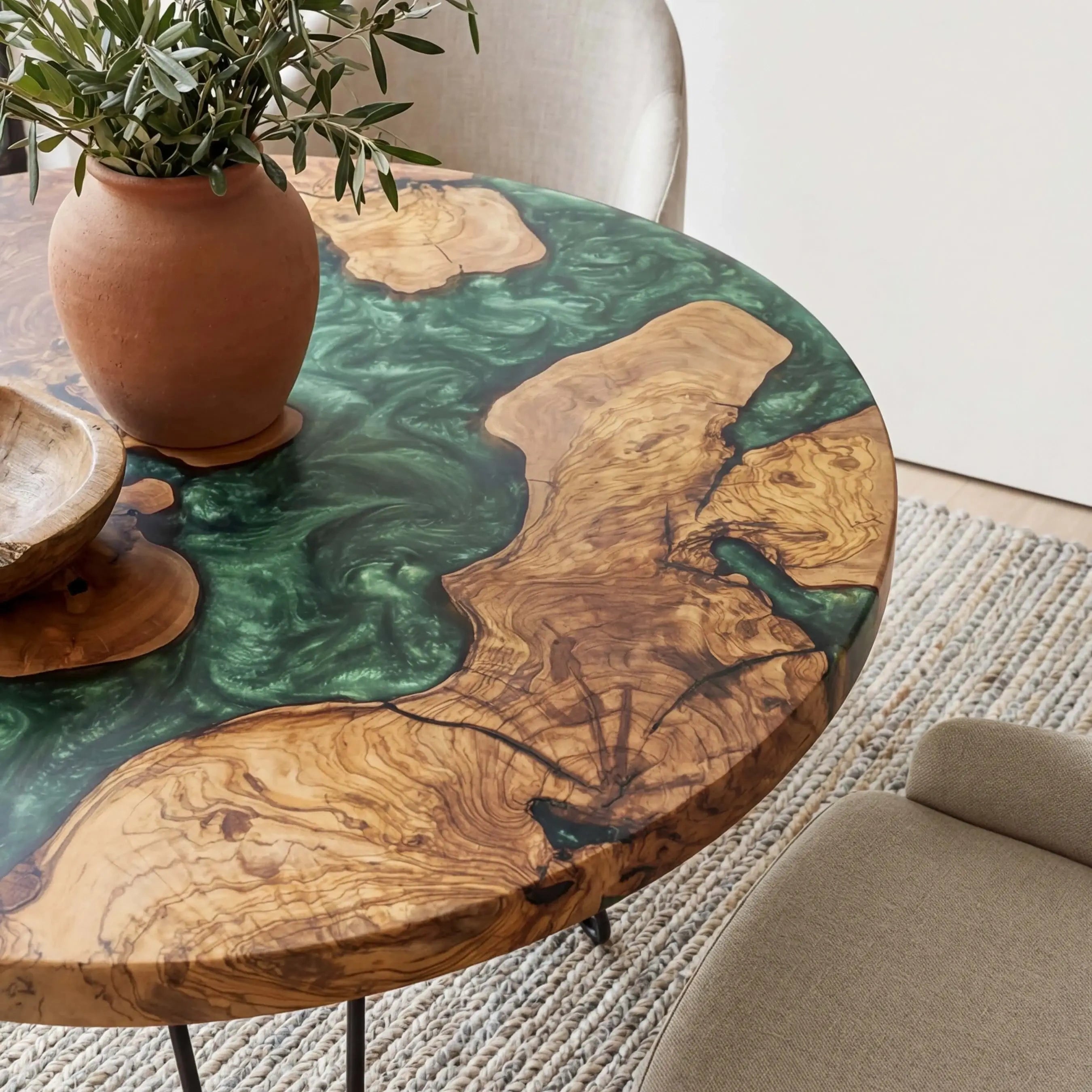 Custom-Olive-Epoxy-Resin-Round-Coffee-Table-Green-Resin-ERT-45-21