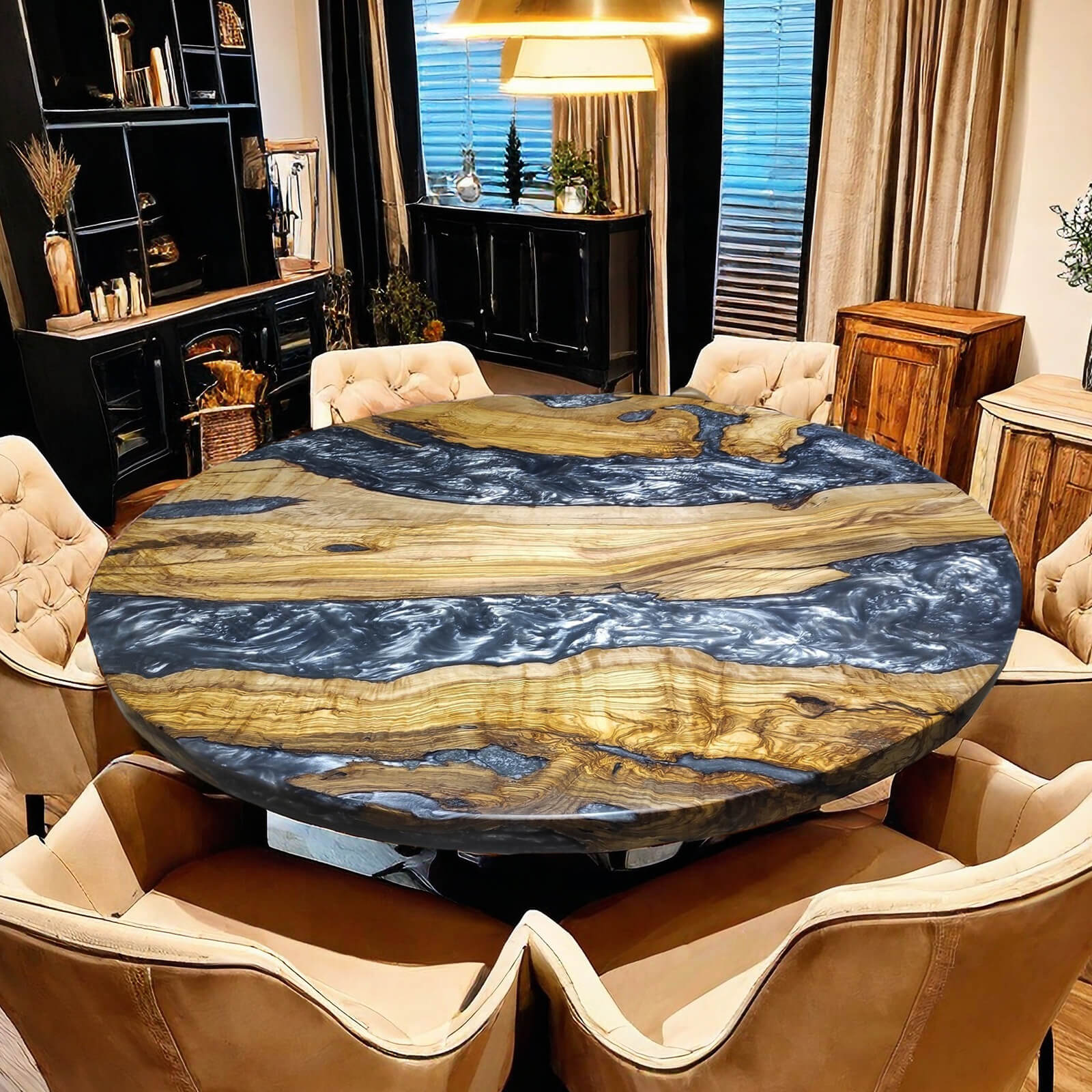 custom-olive-epoxy-resin-round-coffee-table-ert-59-64