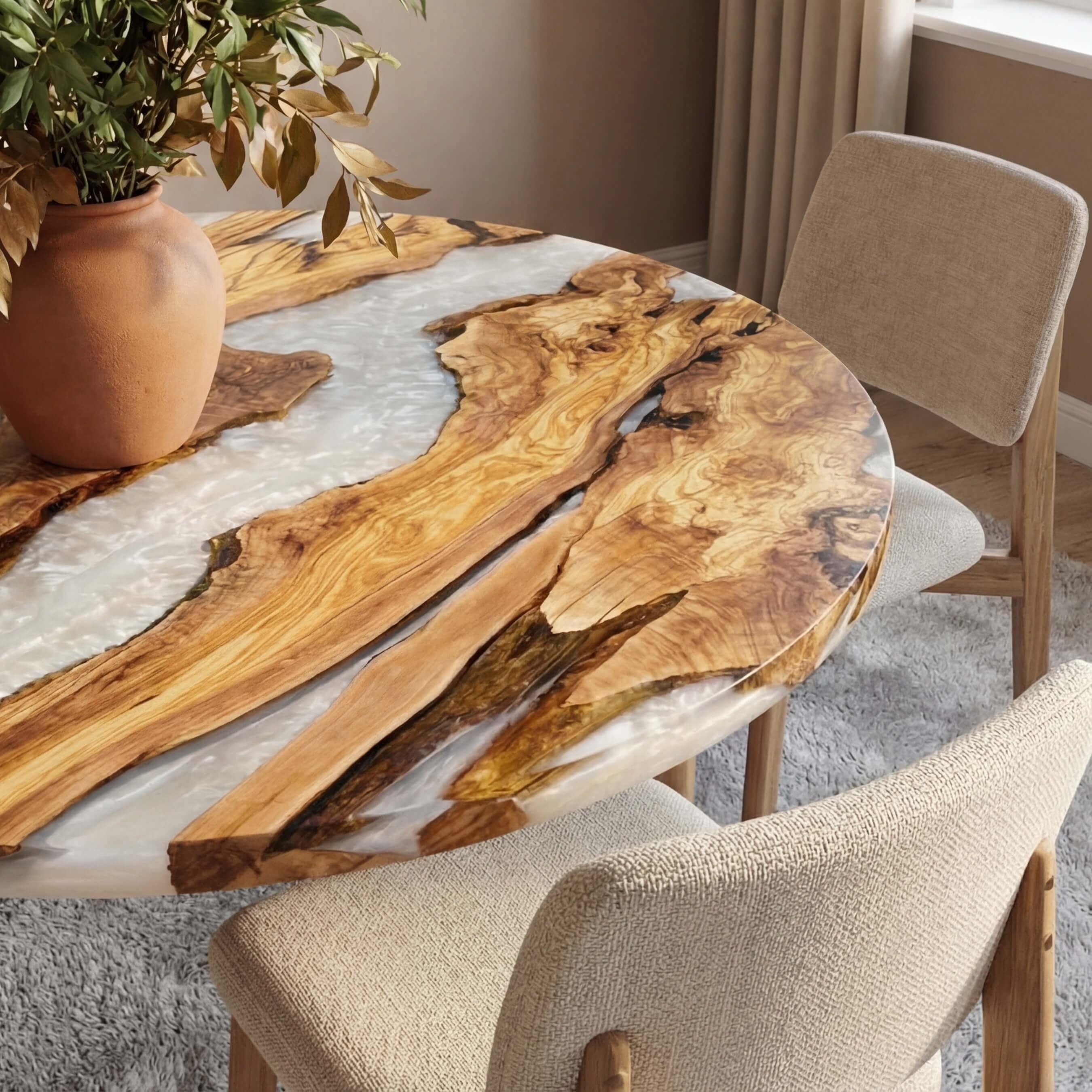 Custom-Olive-Epoxy-Resin-Round-Coffee-Table-White-Resin-OTR-84-22