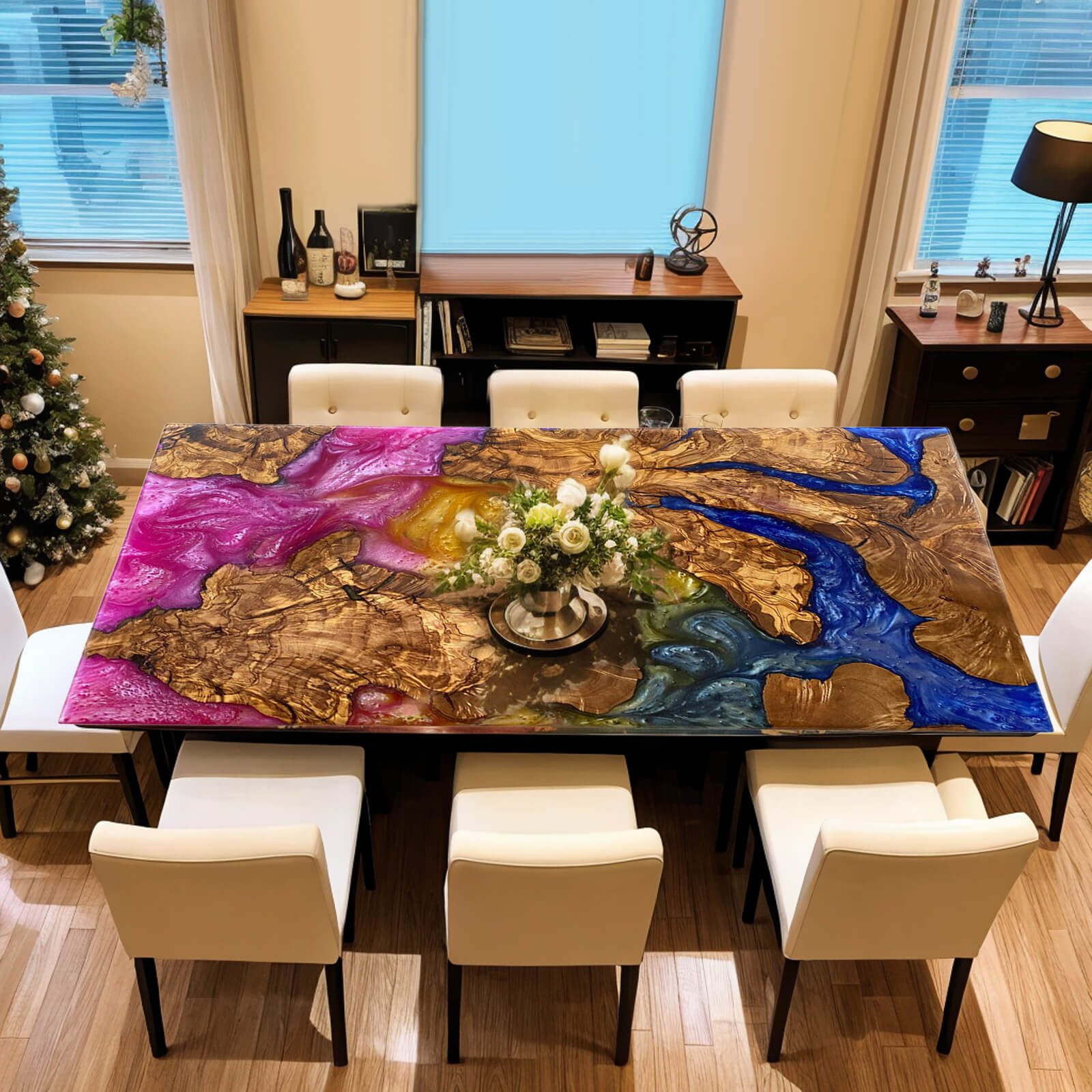 custom-olive-wood-epoxy-resin-river-table-colorful-resin-orp-56-96