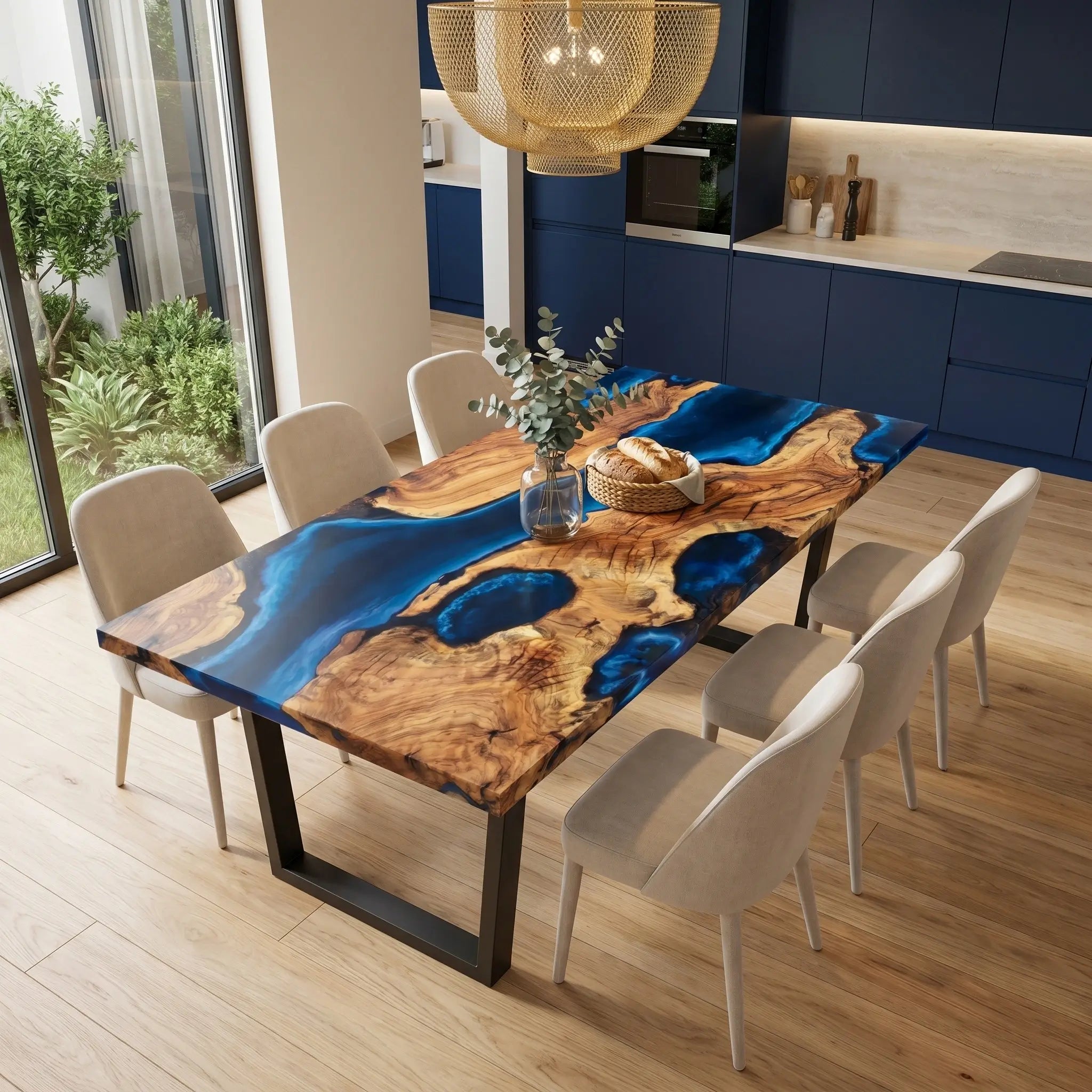 Custom-Olive-Wood-Epoxy-Resin-River-Table-Deep-Blue-OLT-29-22