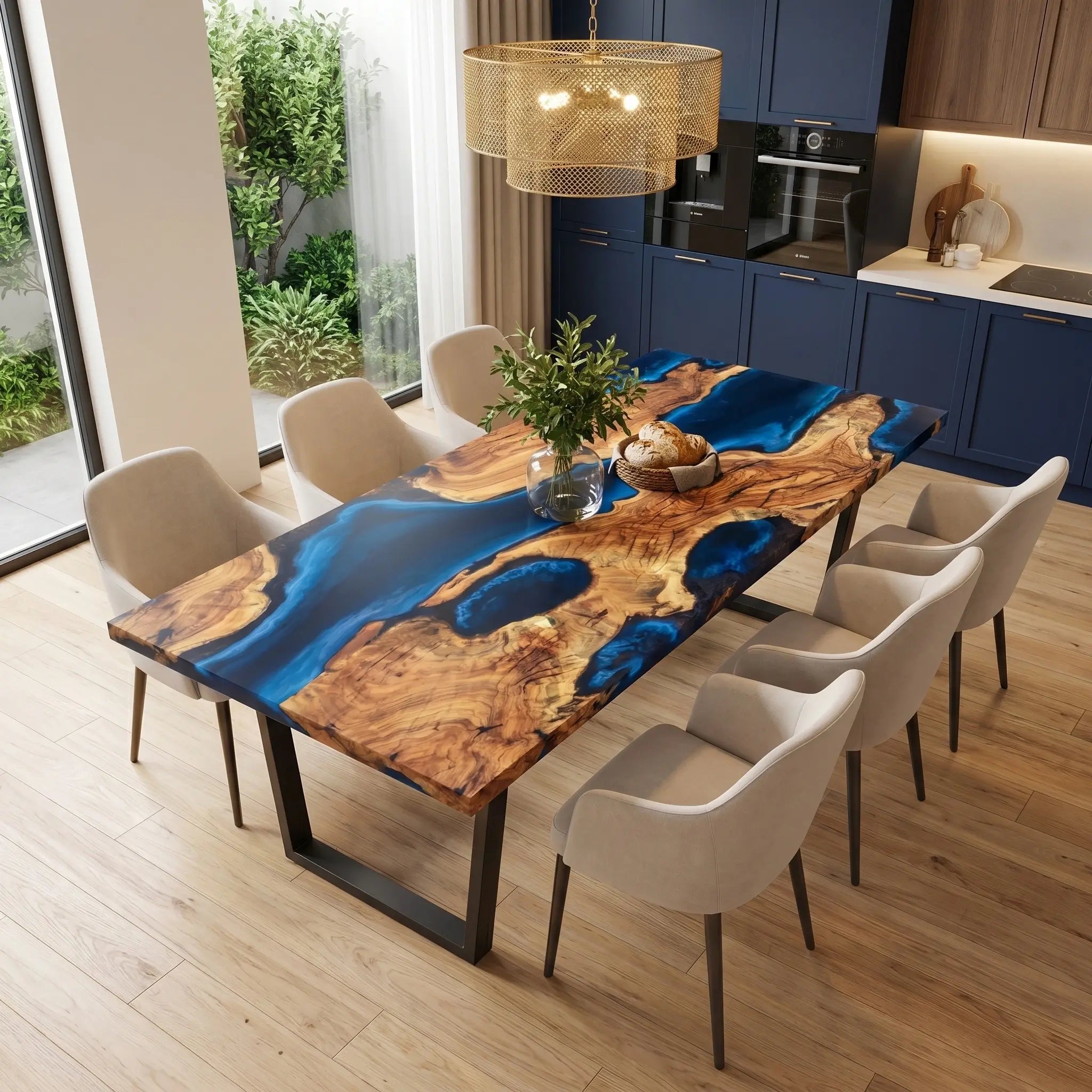 Custom-Olive-Wood-Epoxy-Resin-River-Table-Deep-Blue-OLT-29-23