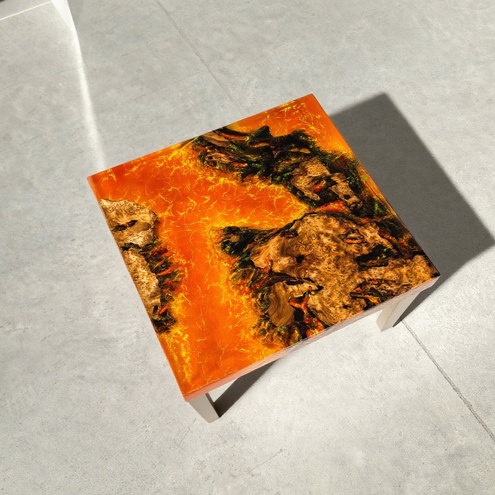 Custom-Olive-Wood-Epoxy-Resin-River-Table-Lava-Orange-RVT-61-01