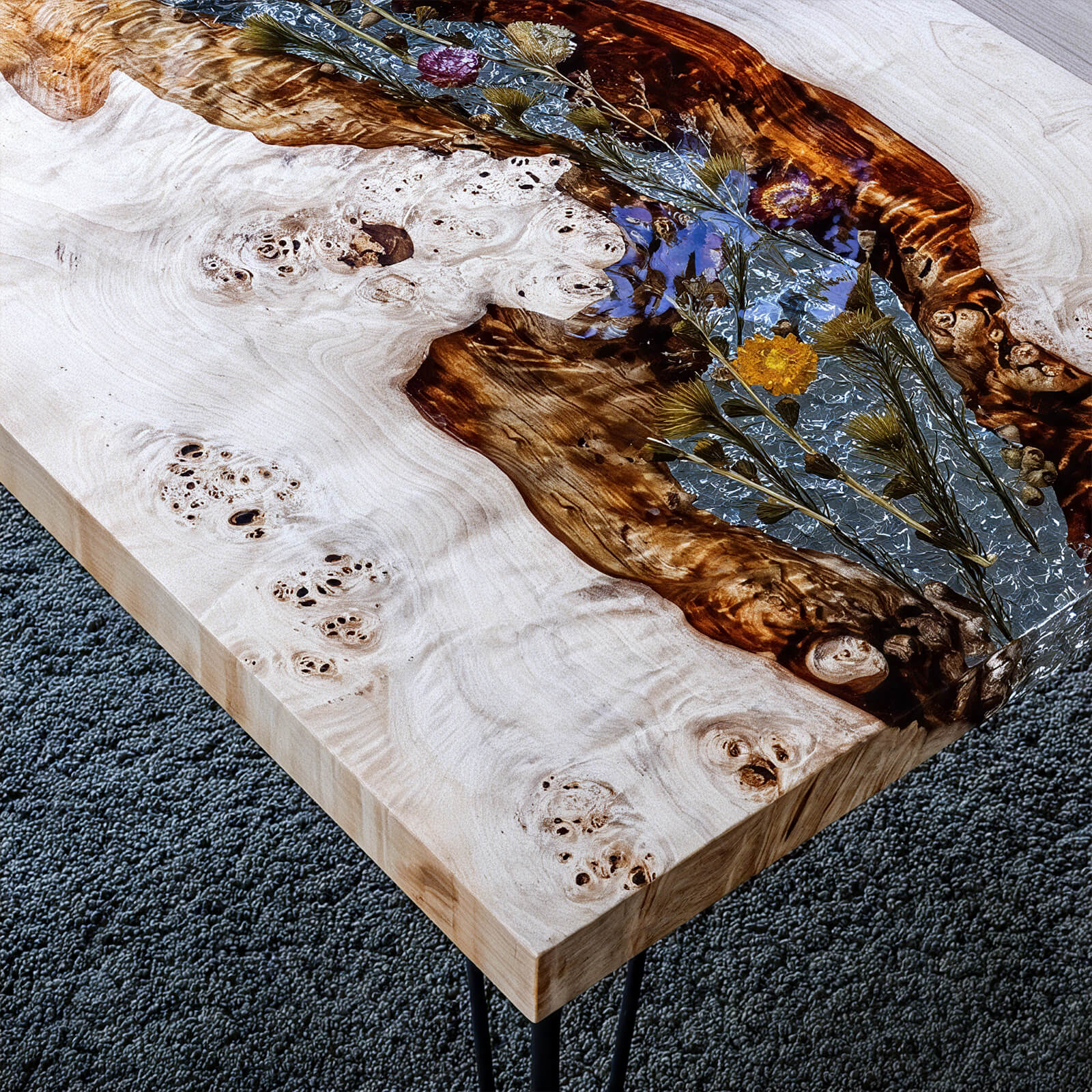 custom-poplar-epoxy-resin-rectangular-flower-coffee-table-ice-crack-resin-err-31-84