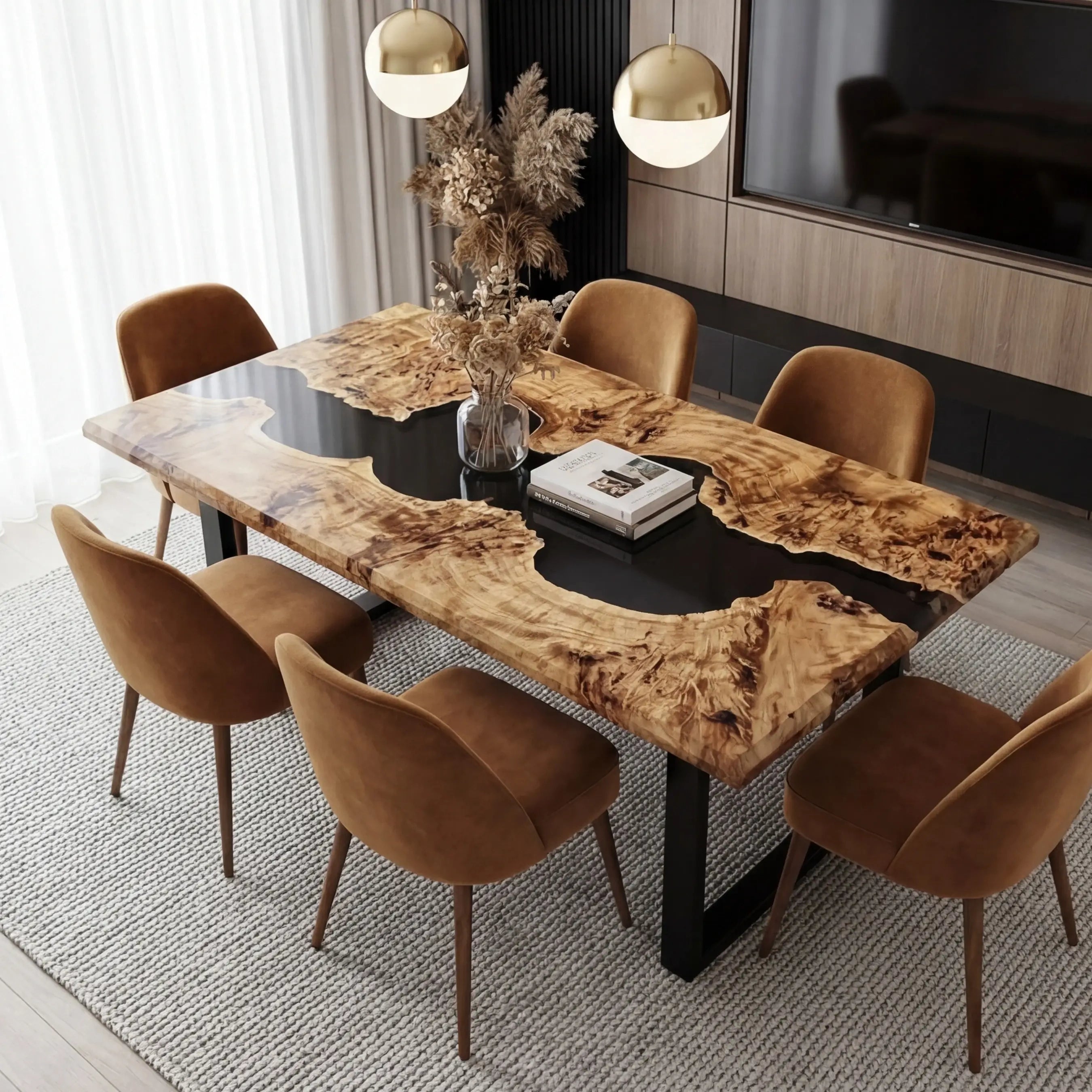 Custom-Poplar-Epoxy-Resin-River-Table-Black-Resin-ERD-94-18