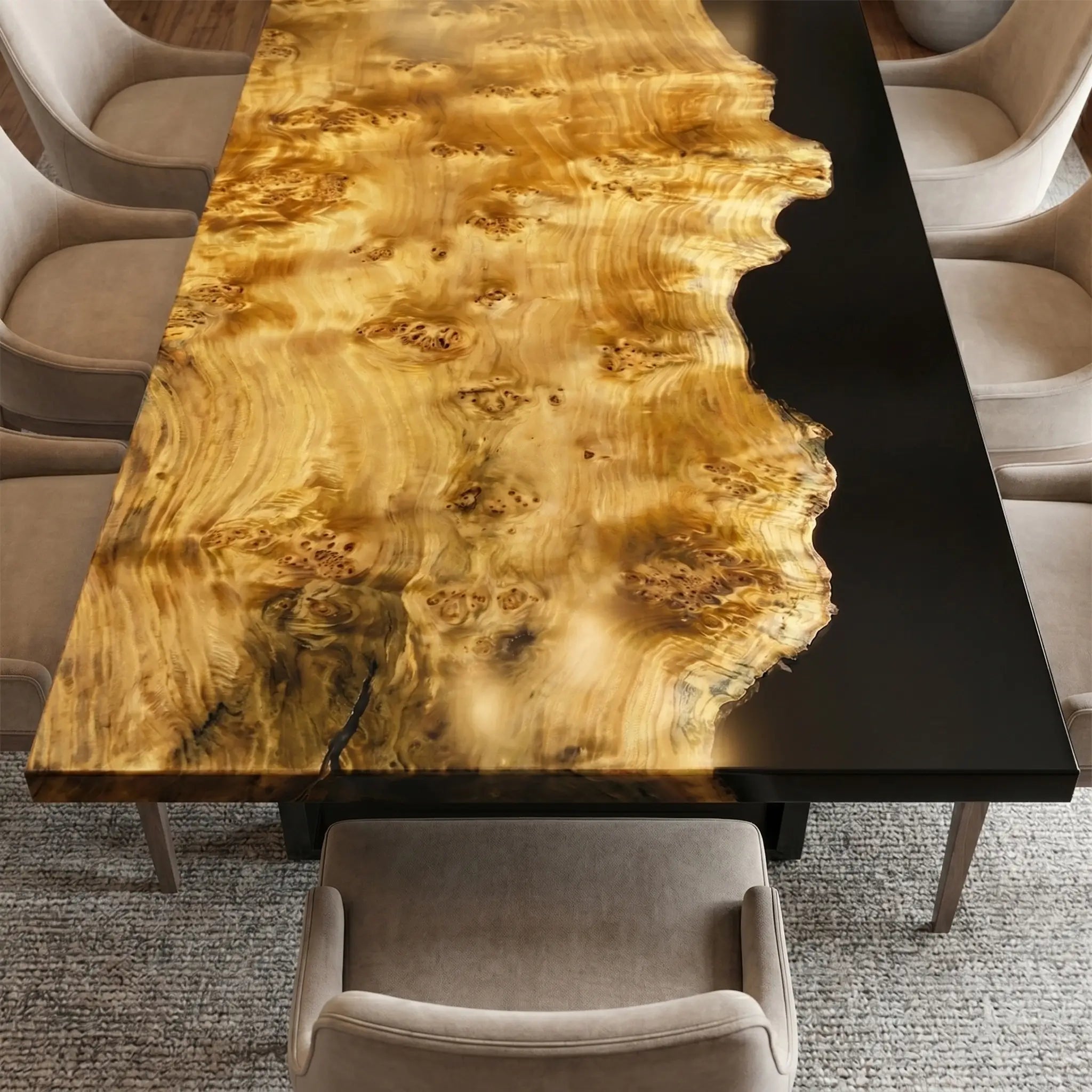 Custom-Poplar-Epoxy-Resin-River-Table-Black-Resin-FGT-29-19