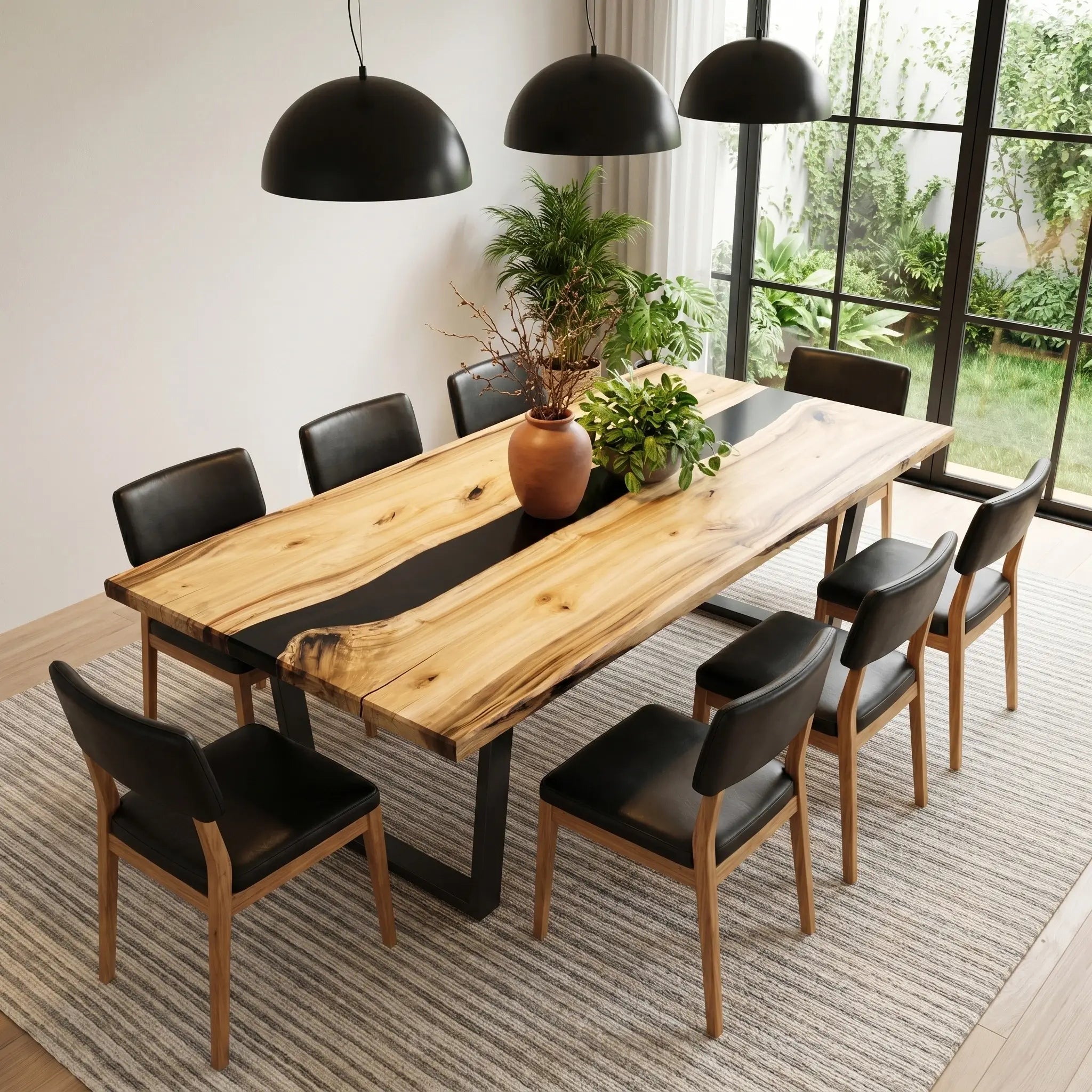 Custom-Poplar-Epoxy-Resin-River-Table-Black-Resin-XJT-28-23