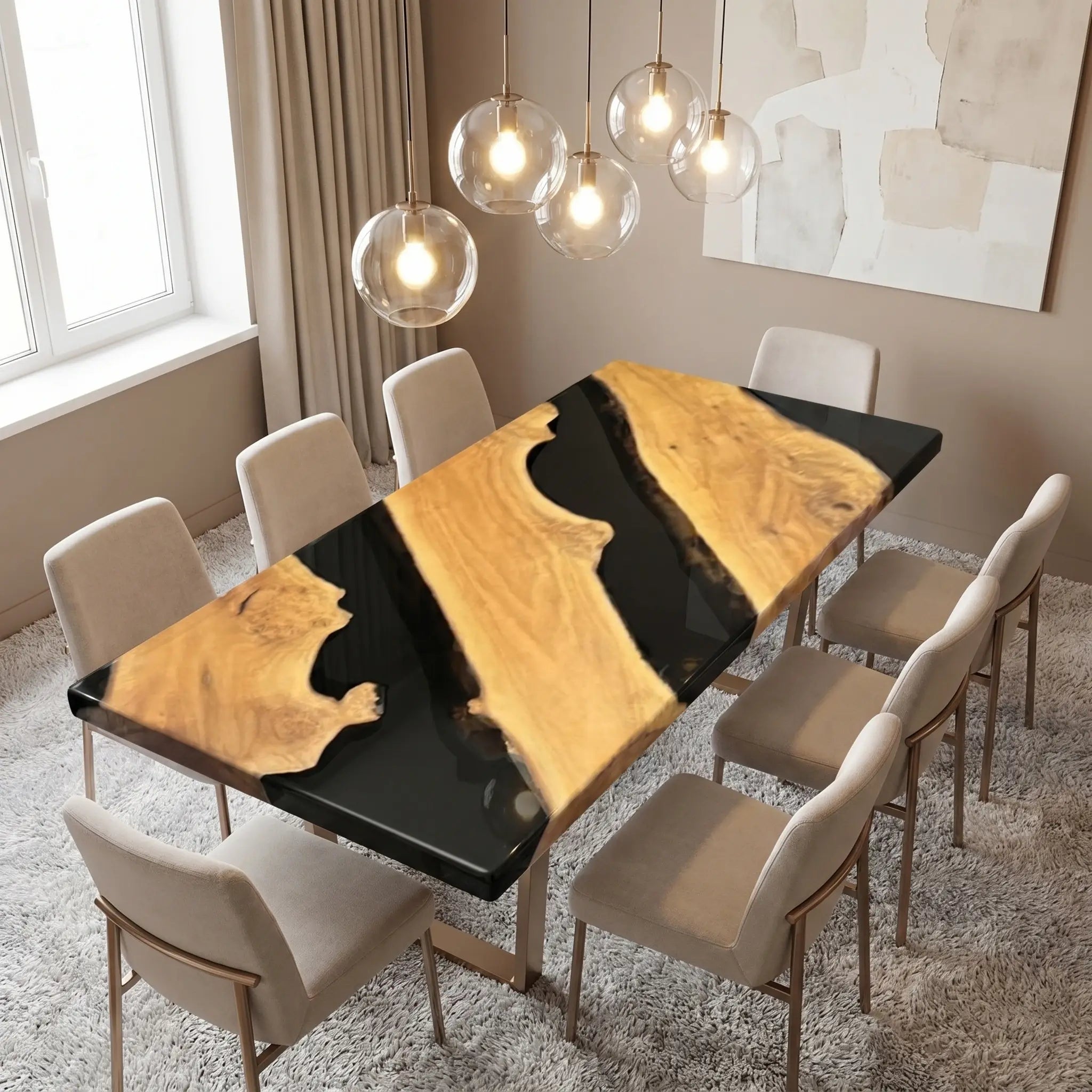Custom-Poplar-Epoxy-Resin-River-Table-Black-Resin-ZRT-56-20